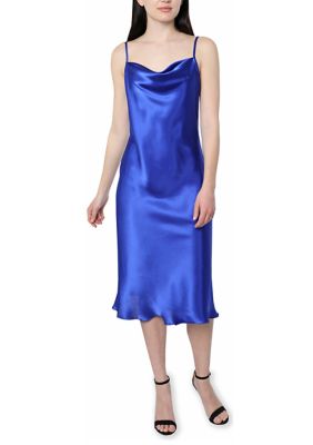 Bebe Satin Slip Dress Belk