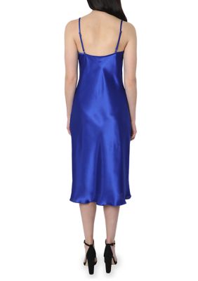 Bebe Satin Slip Dress Belk