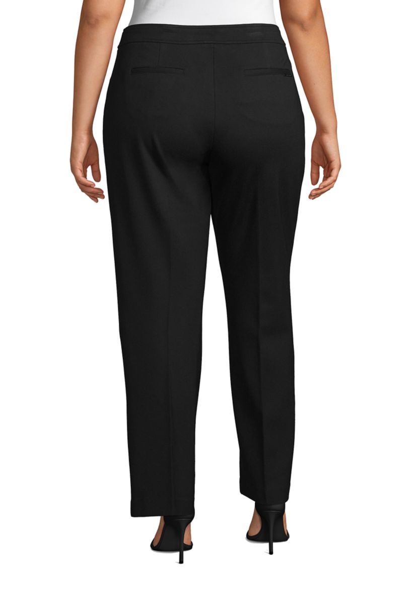 	  Plus Size Flare Leg Compression Pants
