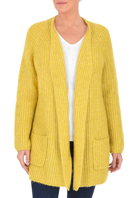 Live Unlimited Plus Size Longline Cardigan with Pocket