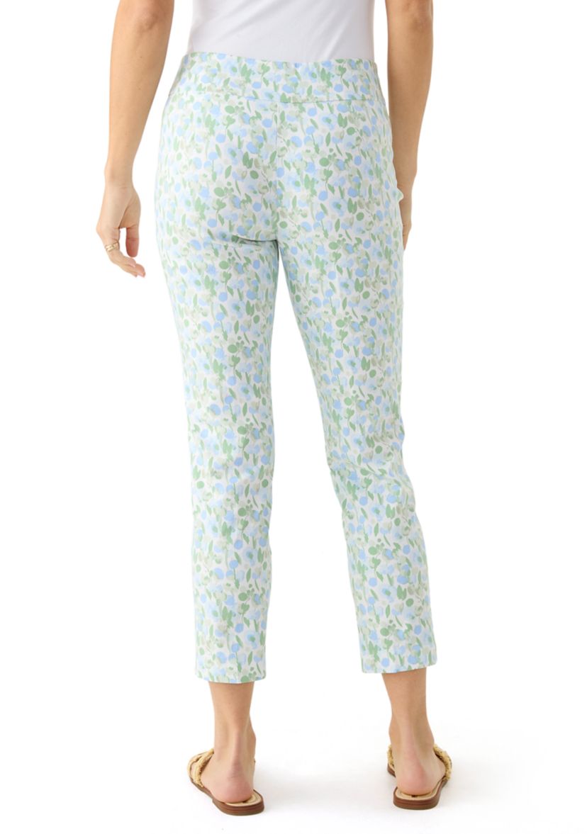 Womens Millennium Pintuck Capri Pants 