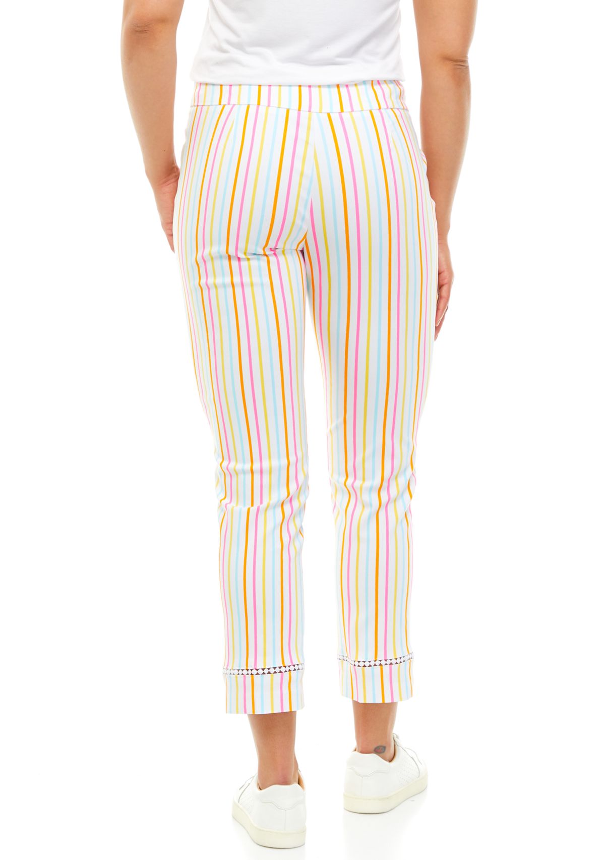 Womens Print Millenium Ankle Pants 