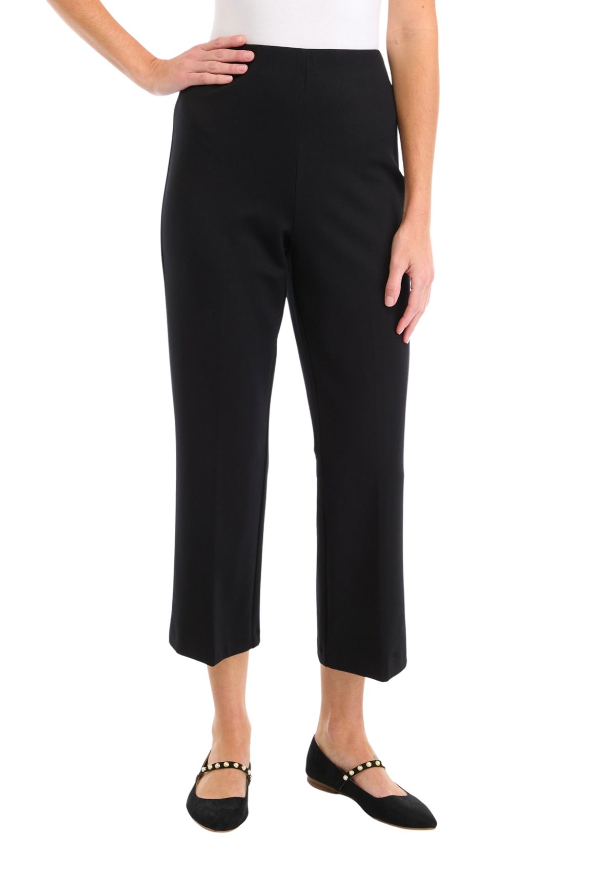 Womens Ponte Kick Flare Pants