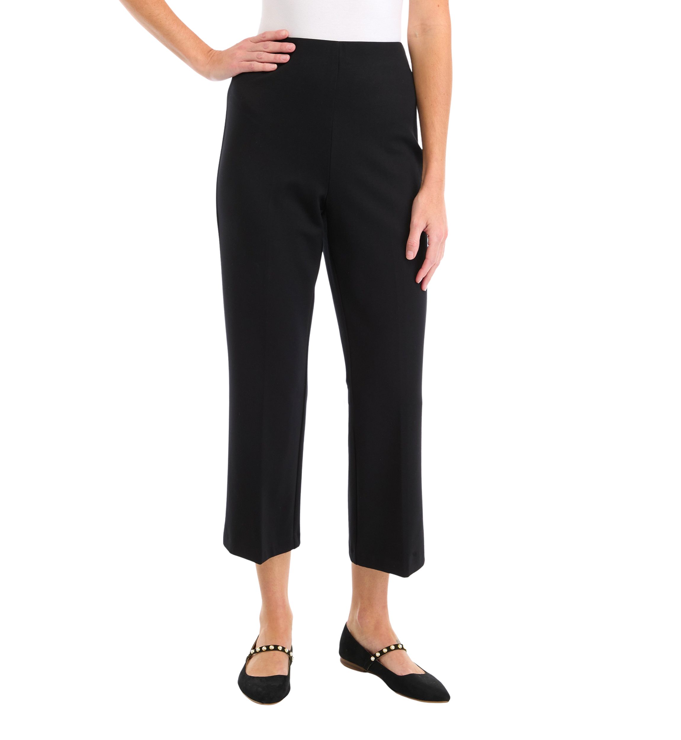 Womens Ponte Kick Flare Pants