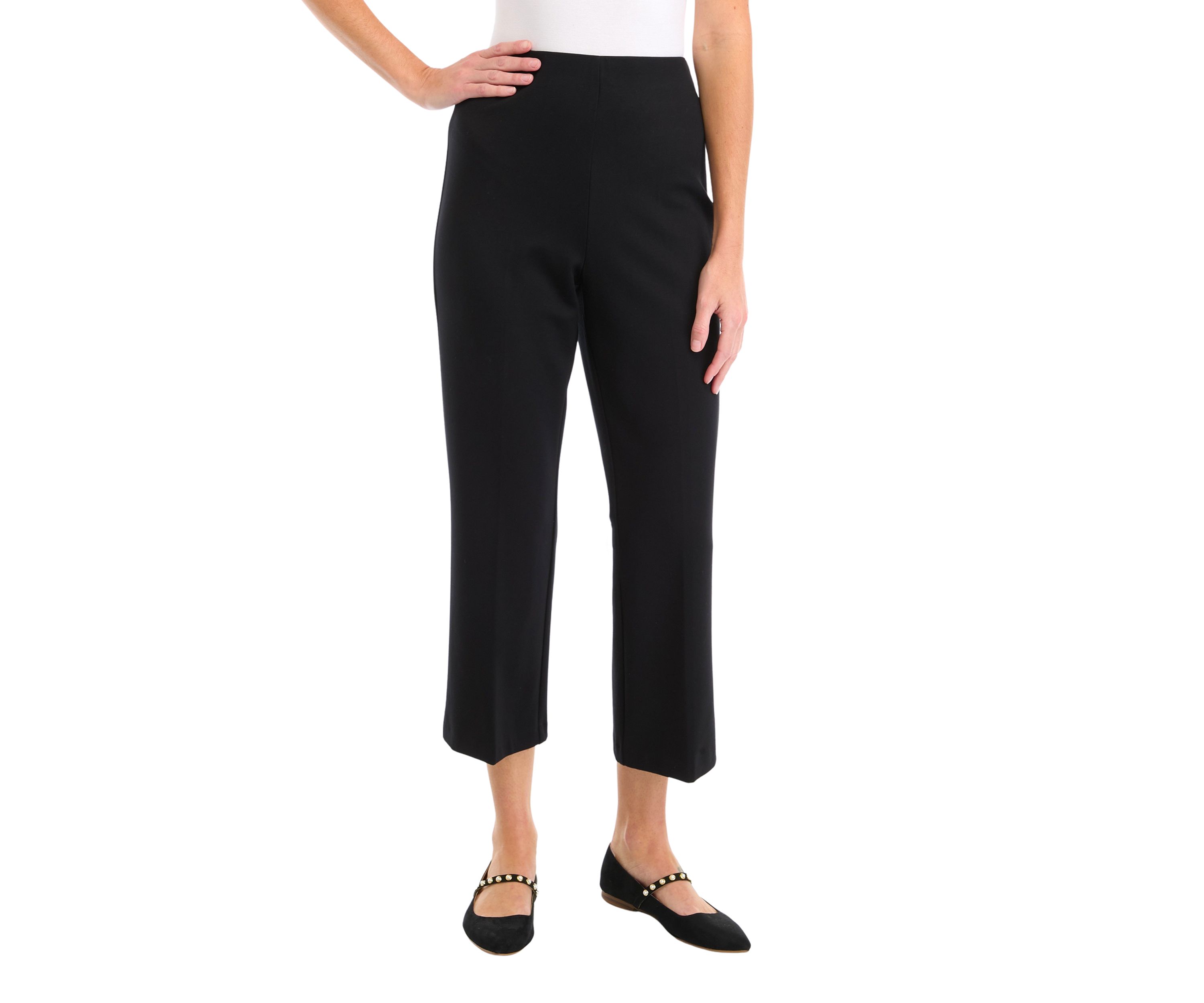 Womens Ponte Kick Flare Pants