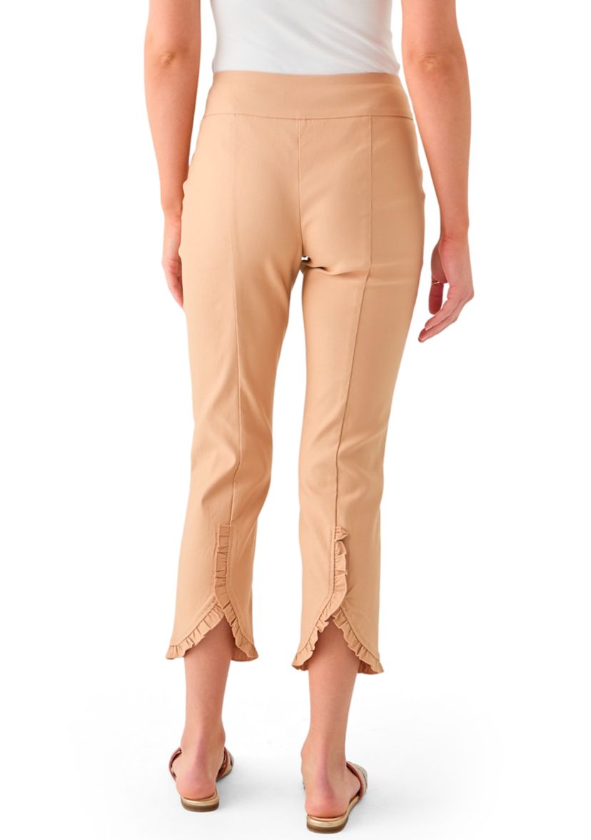 Womens Ruffle Hem Millennium Pants