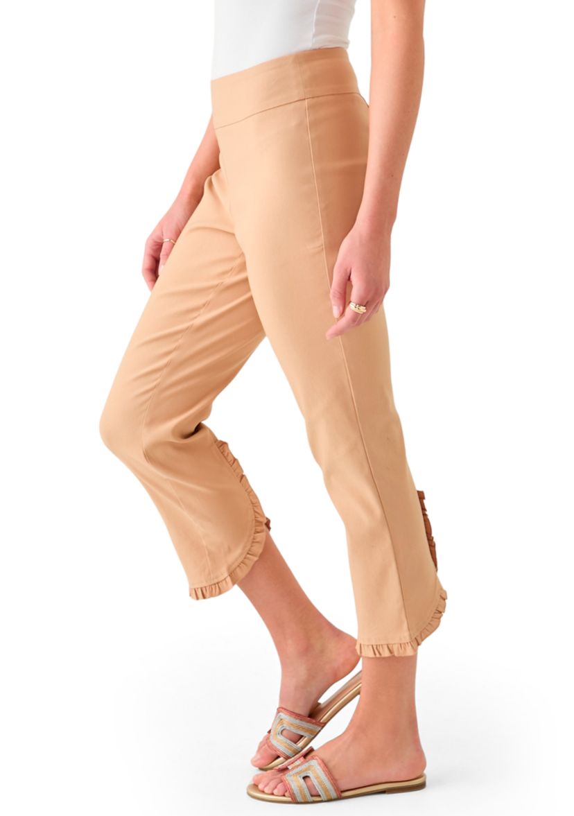 Womens Ruffle Hem Millennium Pants