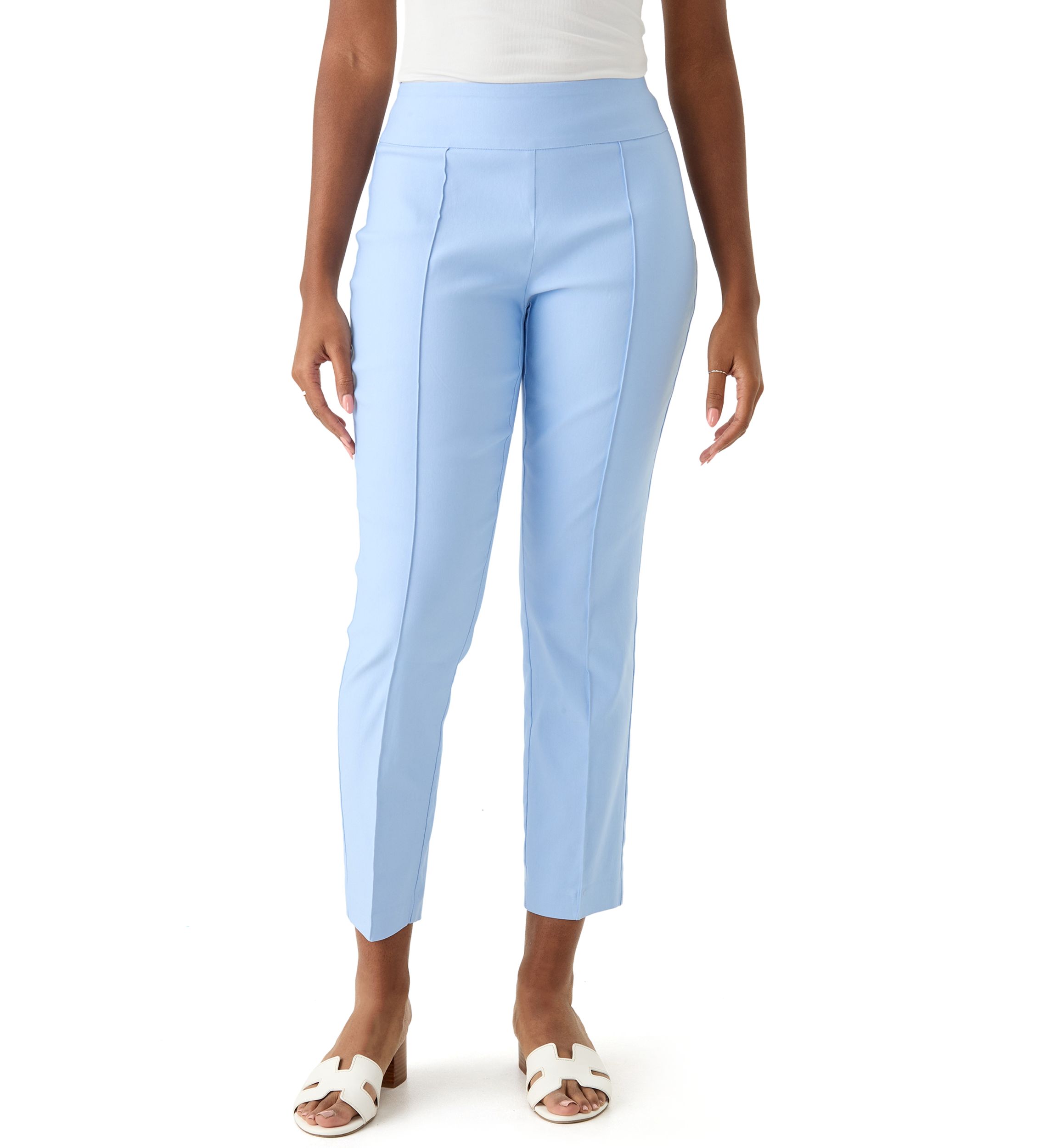 Womens Millennium Pintuck Capri Pants