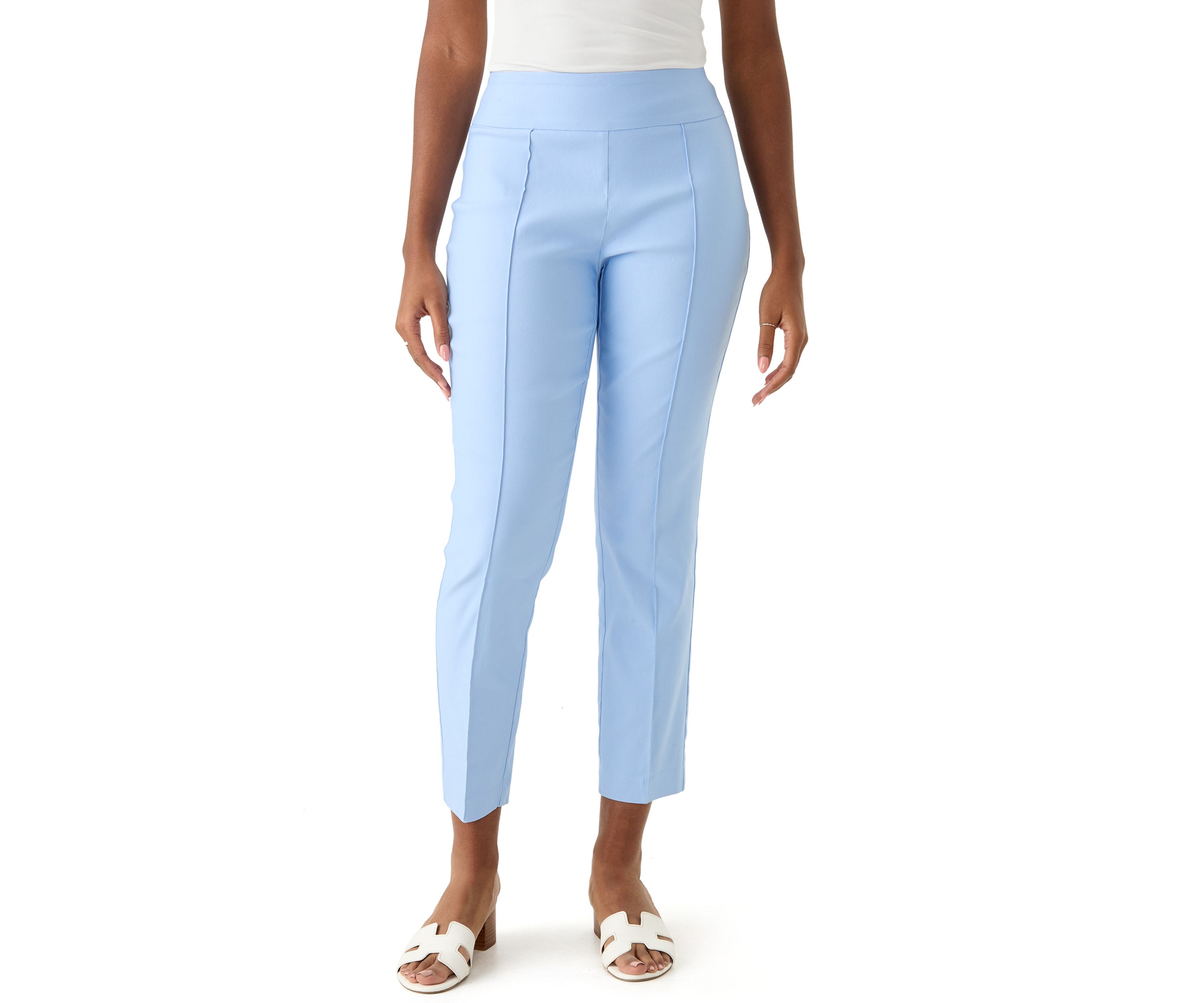 Womens Millennium Pintuck Capri Pants