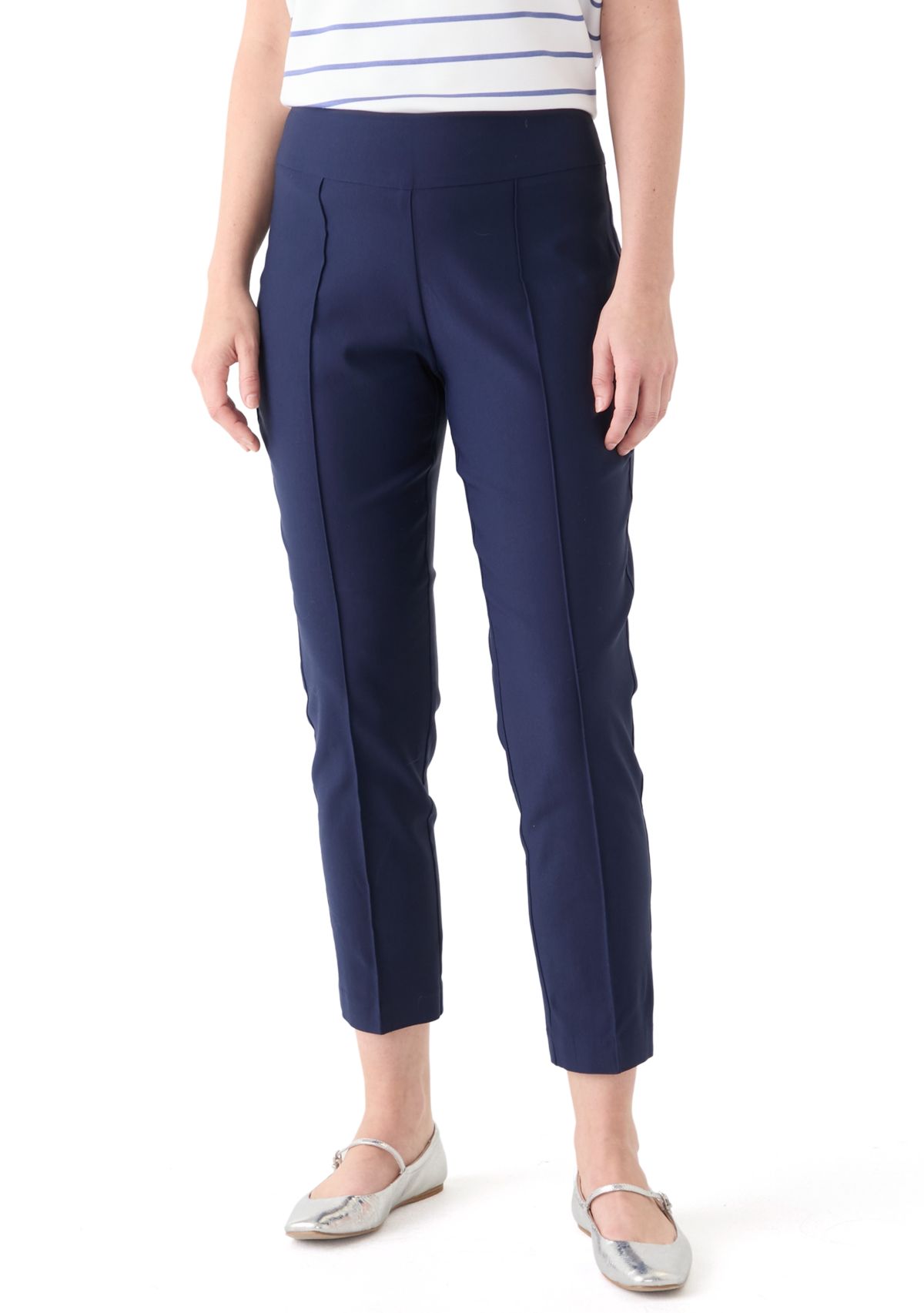 Womens Millennium Pintuck Capri Pants