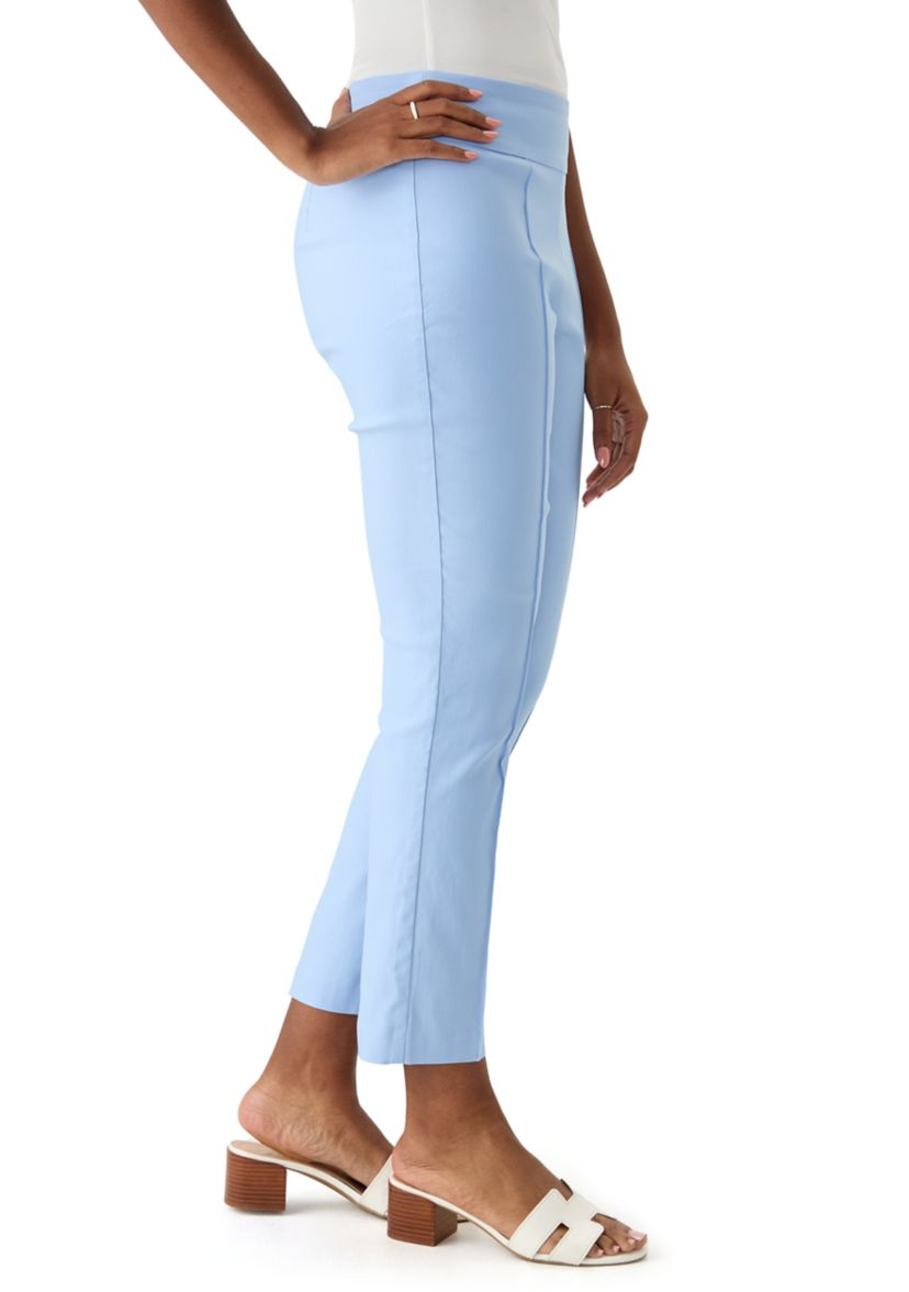 Womens Millennium Pintuck Capri Pants