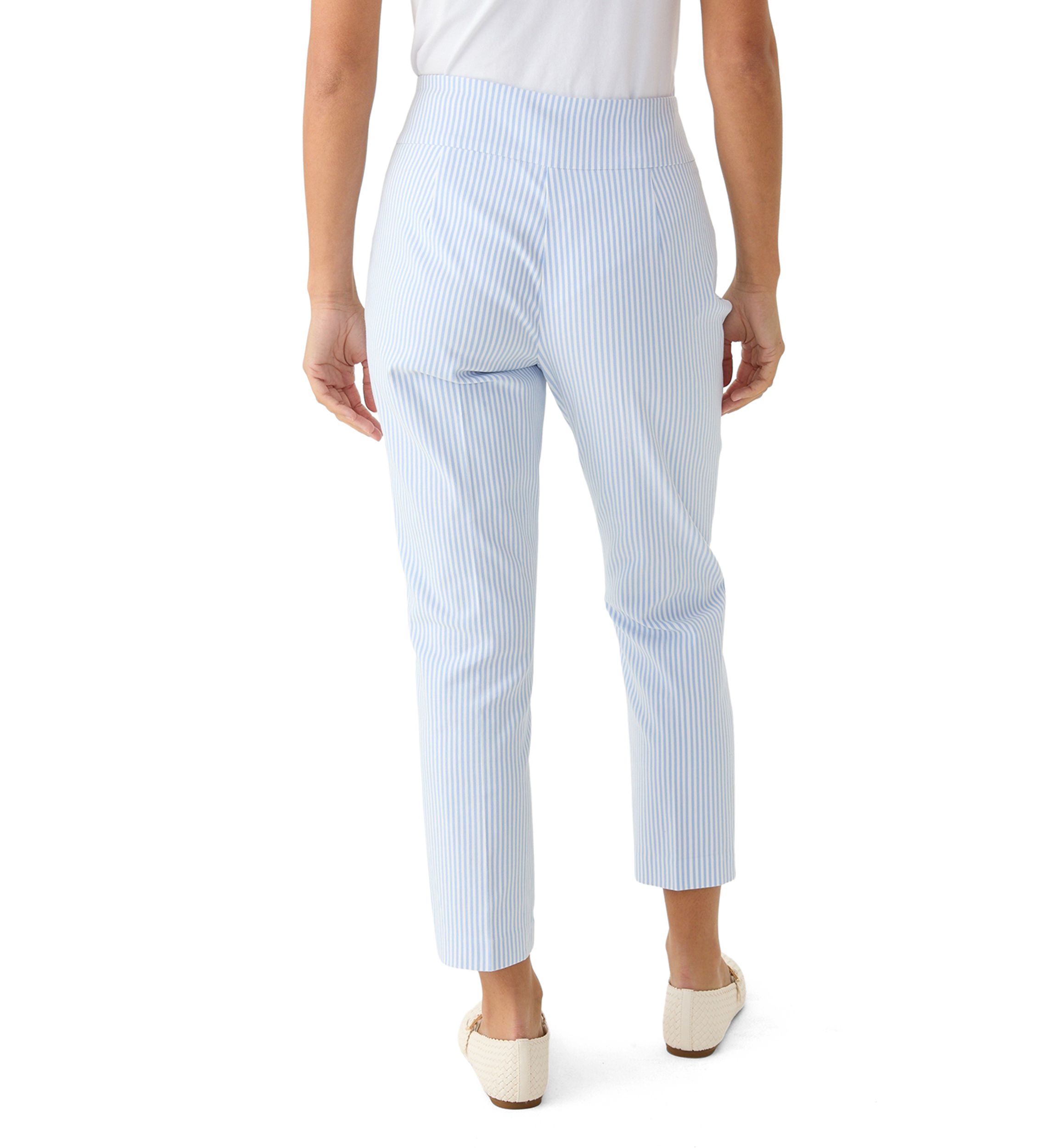Petite Striped Trousers