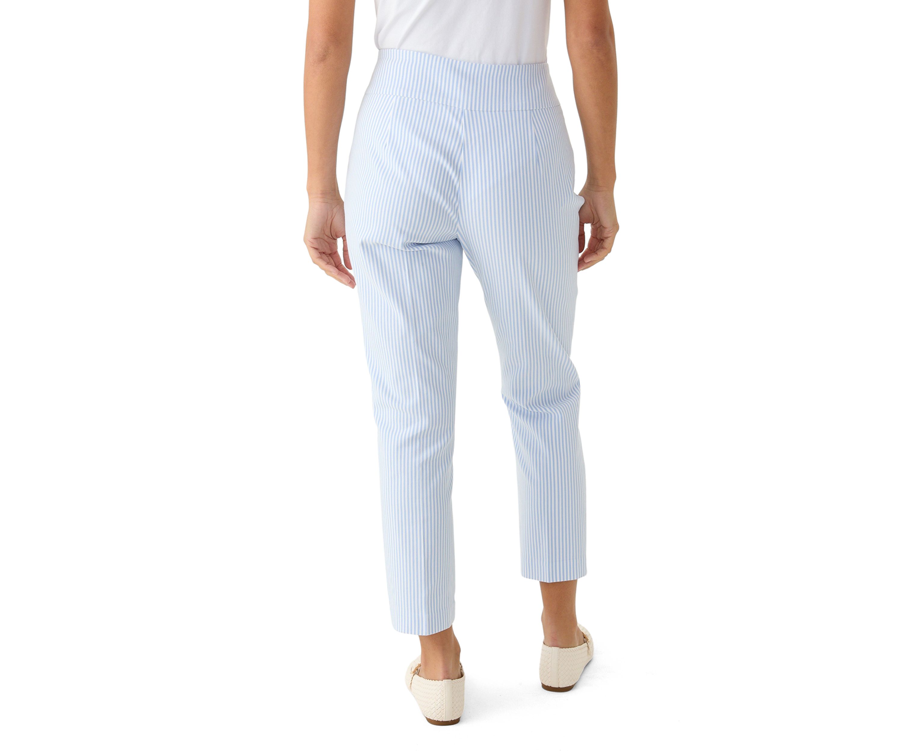 Petite Striped Trousers