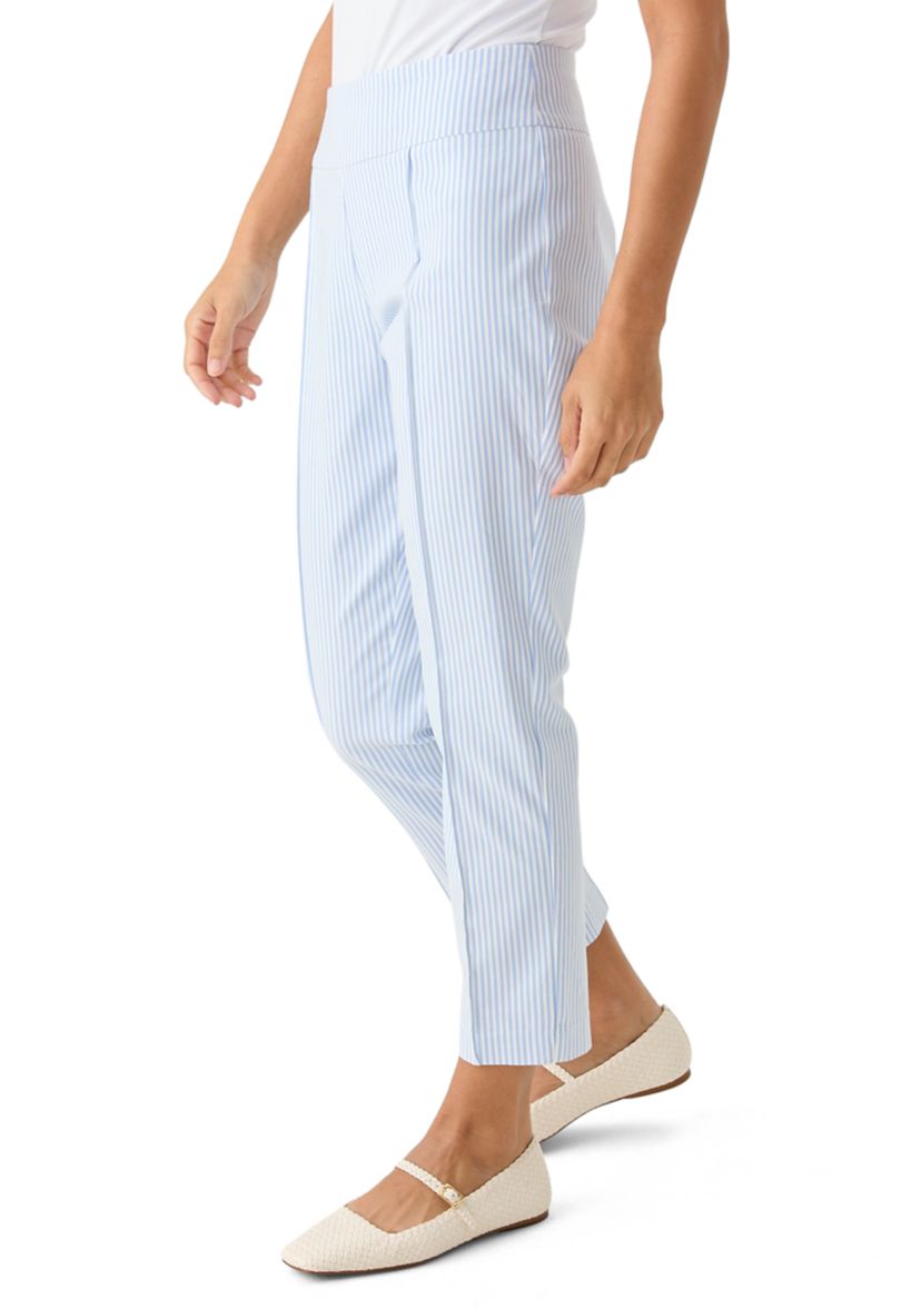 Petite Striped Trousers