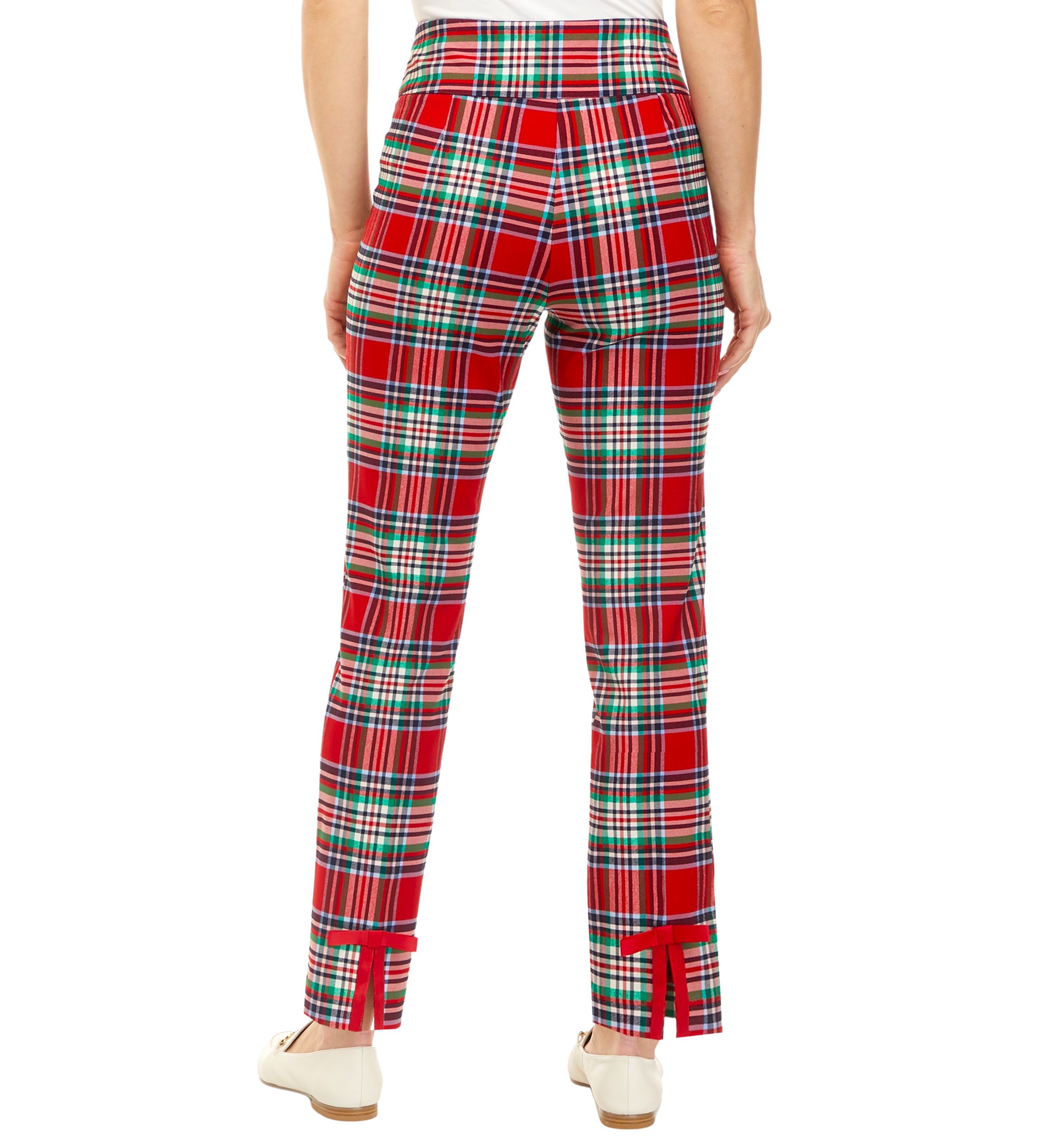 Petite Plaid Millennium Pants