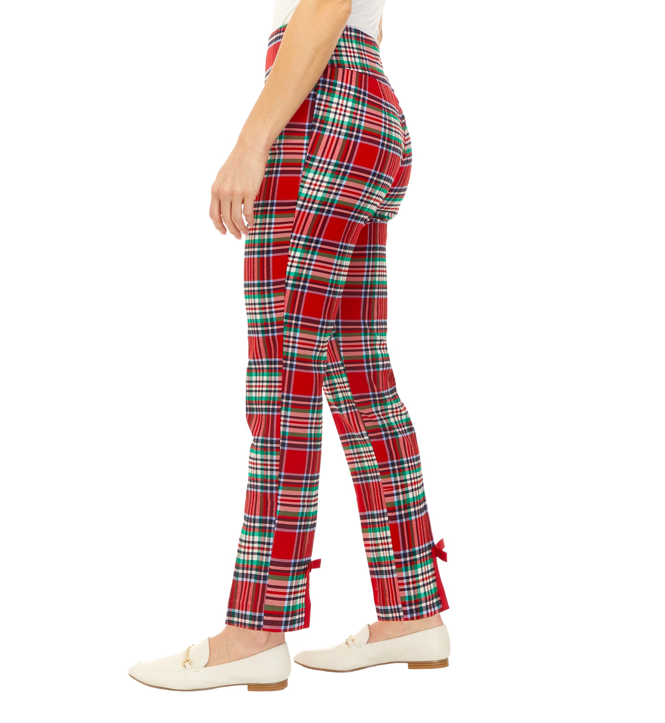 Petite Plaid Millennium Pants