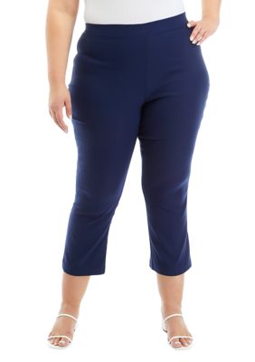 Crown & Ivy™ Plus Size Solid Millennium Pants | belk