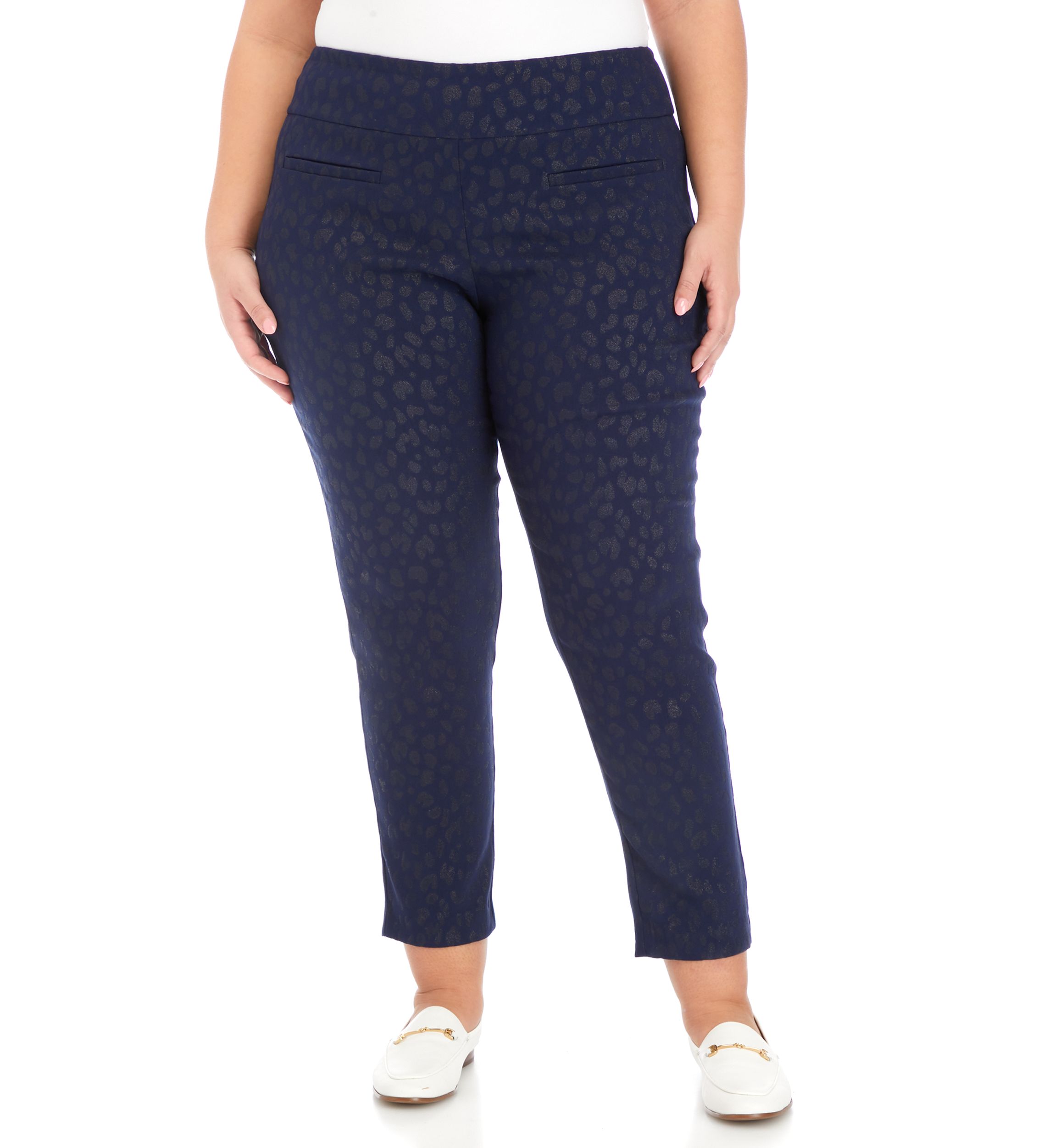 Plus Size Millennium Leopard Pants