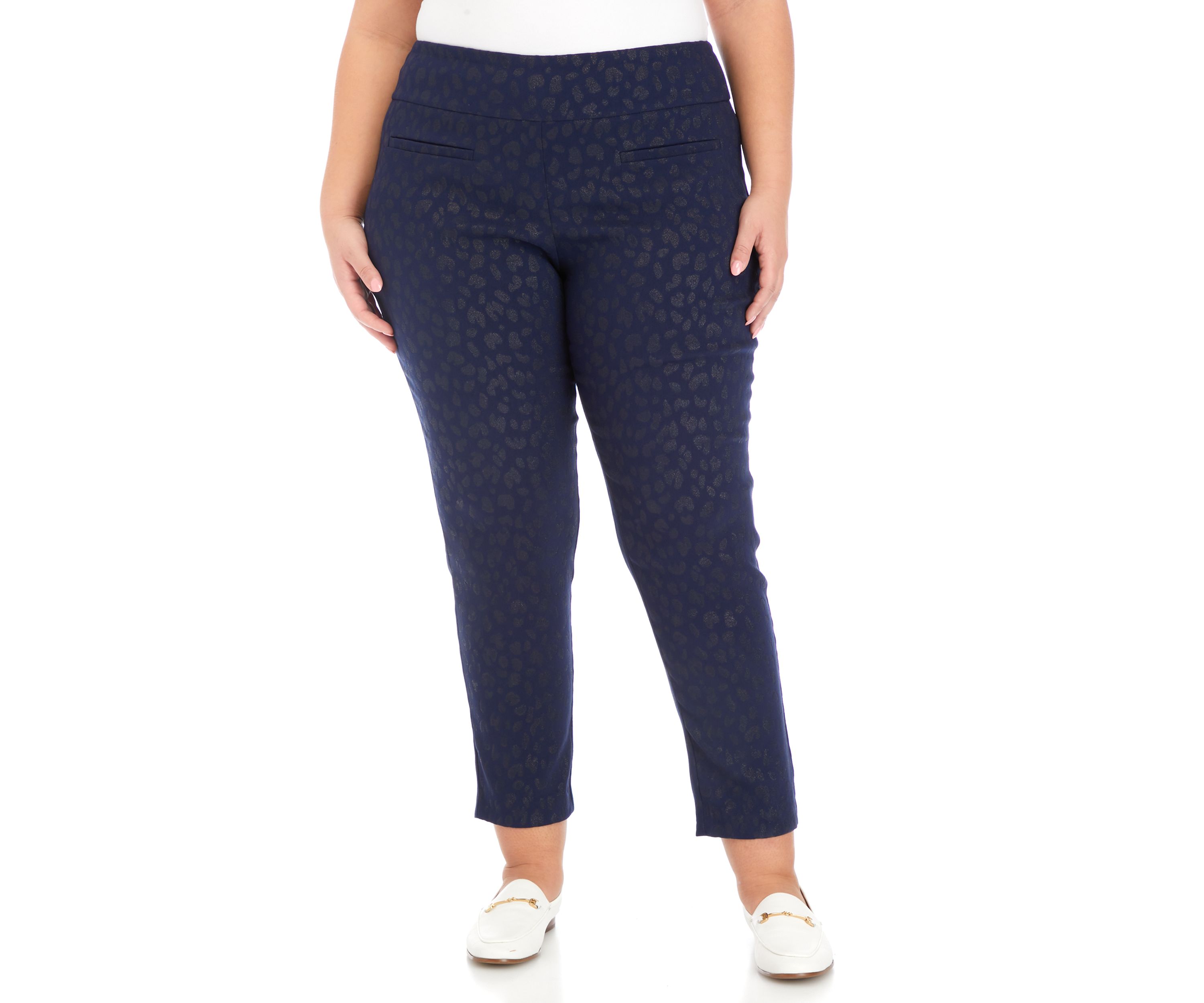 Plus Size Millennium Leopard Pants