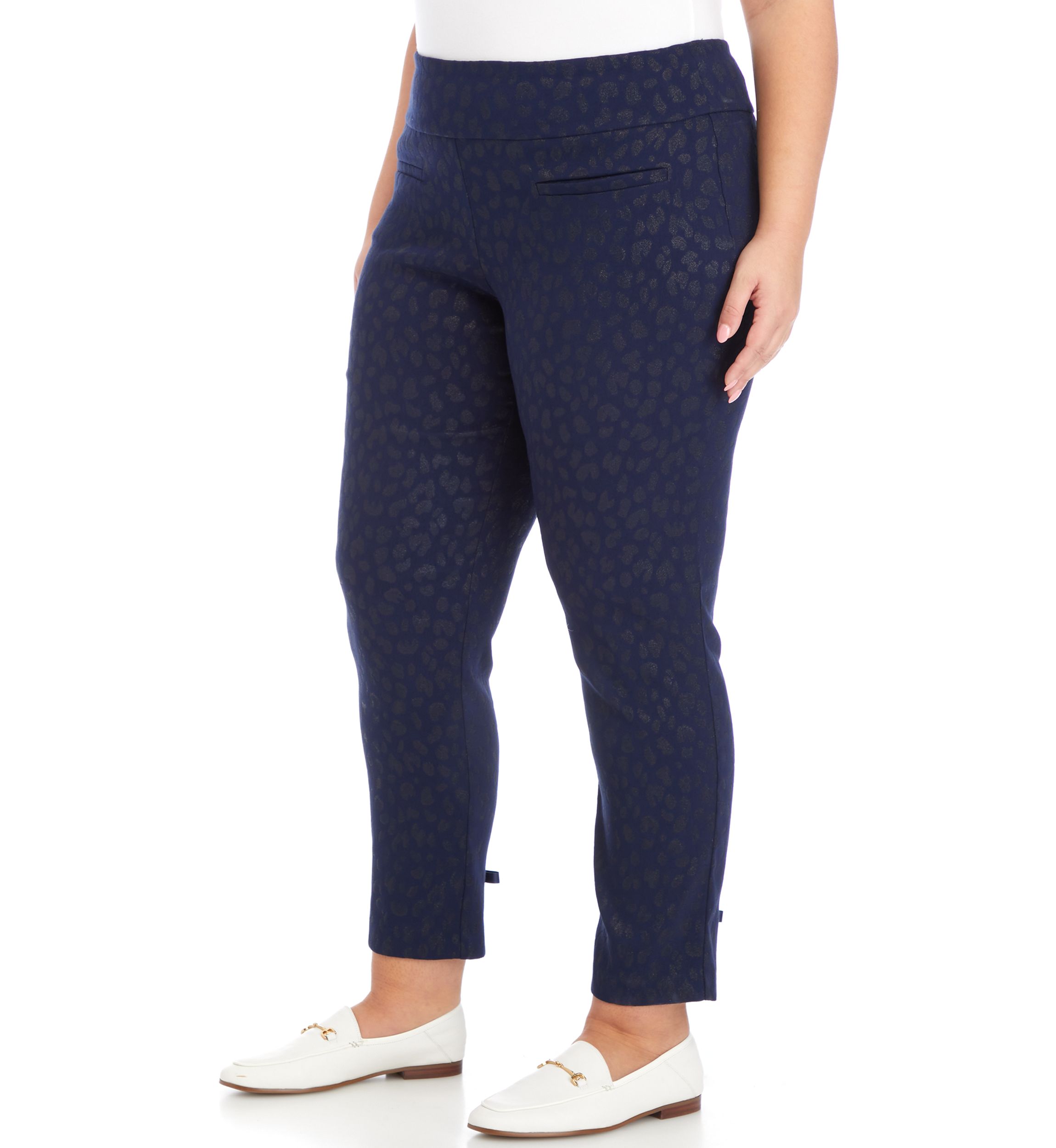 Plus Size Millennium Leopard Pants