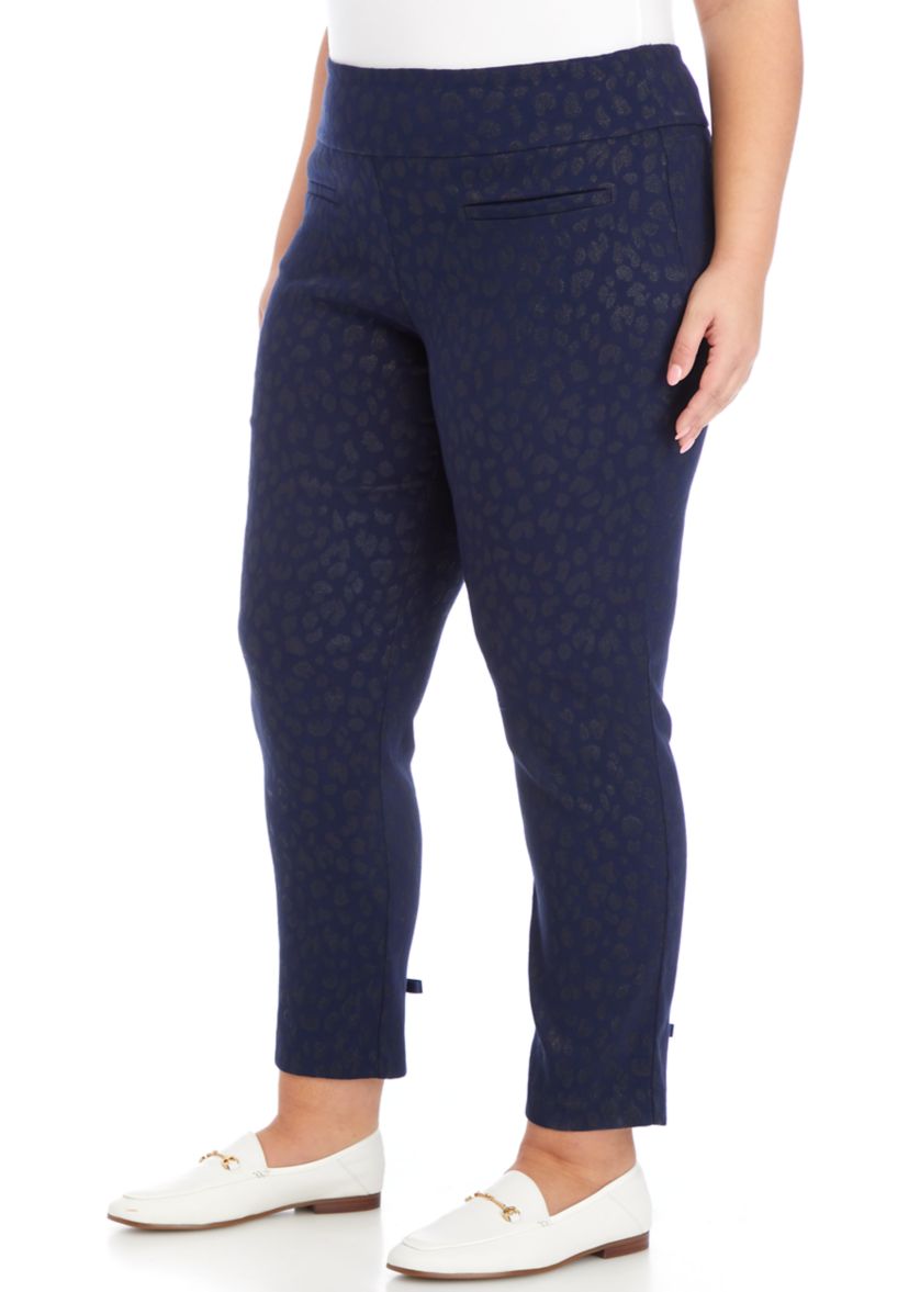 Plus Size Millennium Leopard Pants