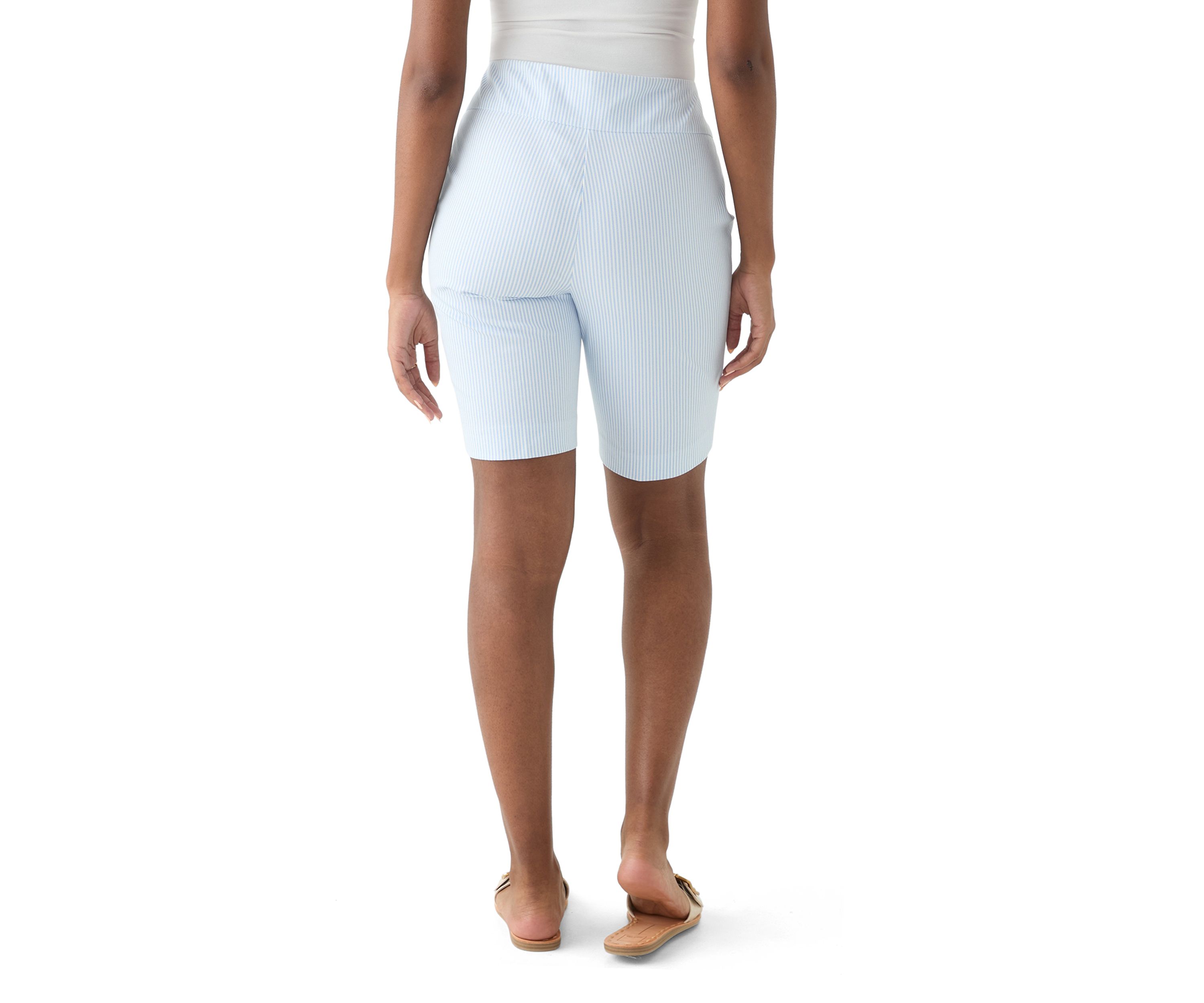 Womens Pull On Bi Stretch Shorts