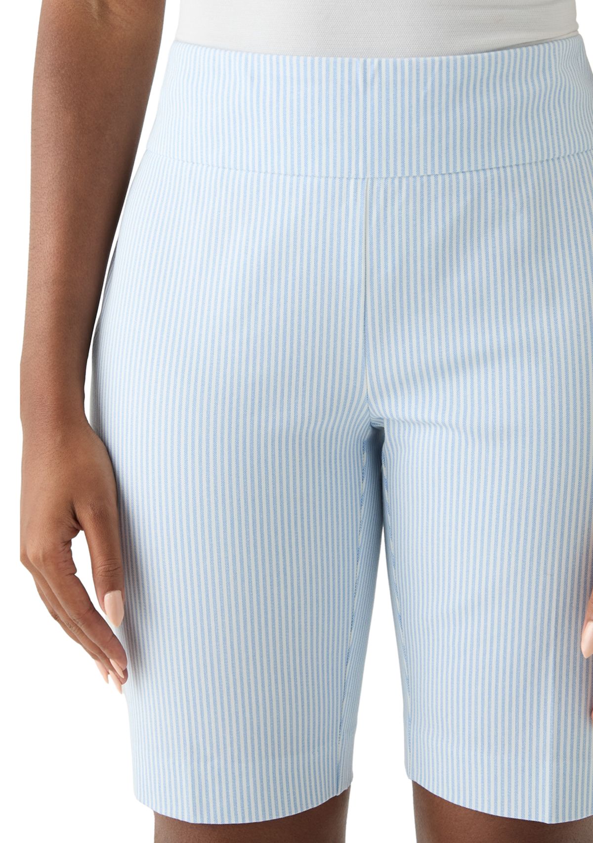 Womens Pull On Bi Stretch Shorts
