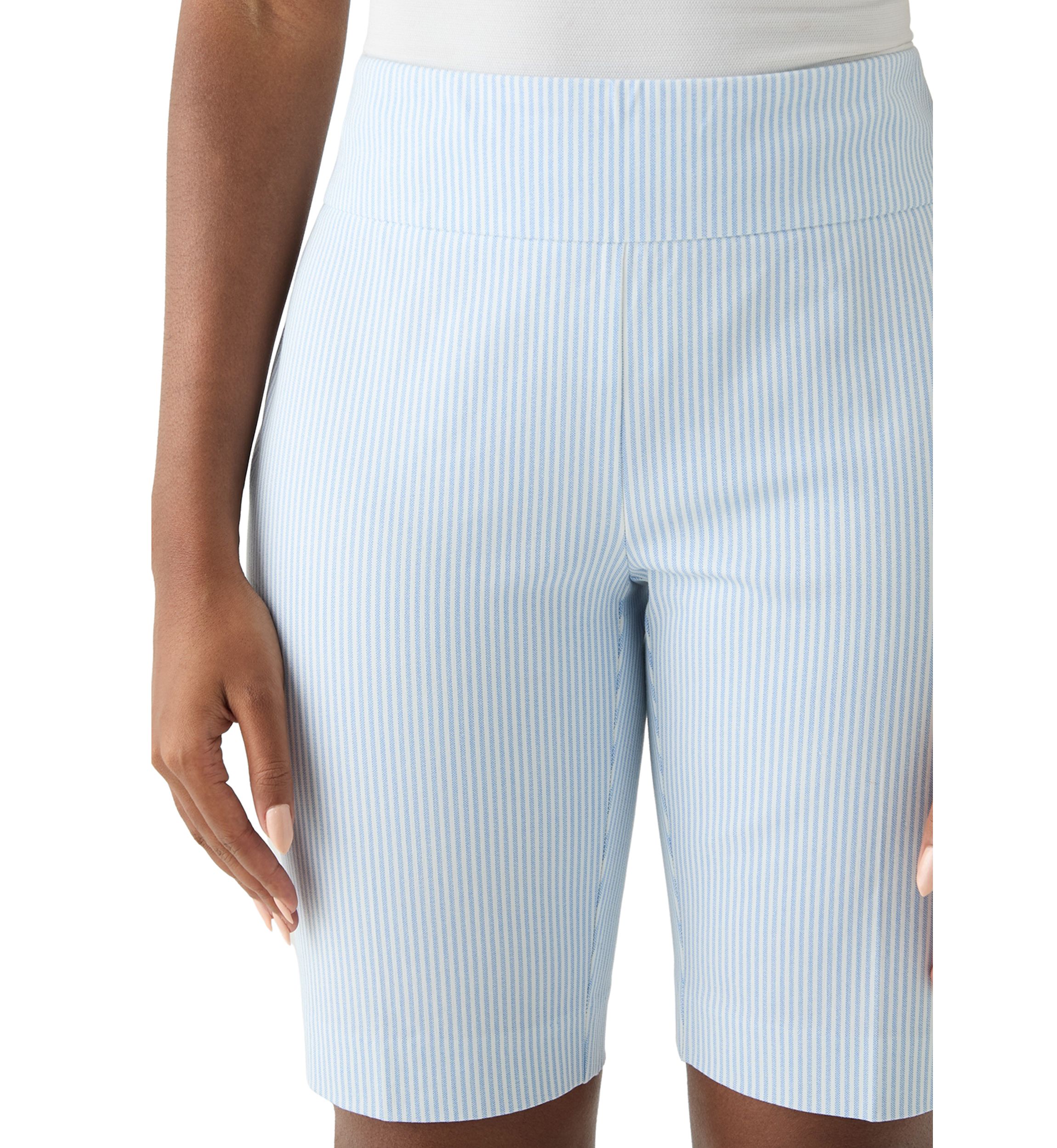 Womens Pull On Bi Stretch Shorts