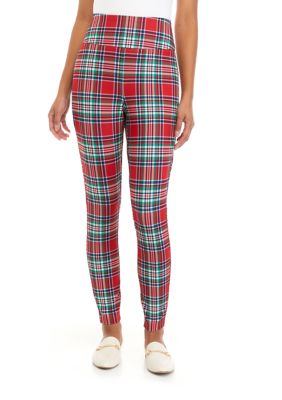 Plaid Ponte Leggings