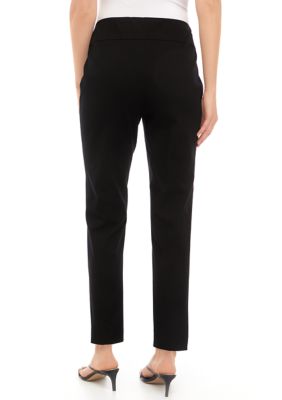 Ivy & main stripe black & white womens crop pants store
