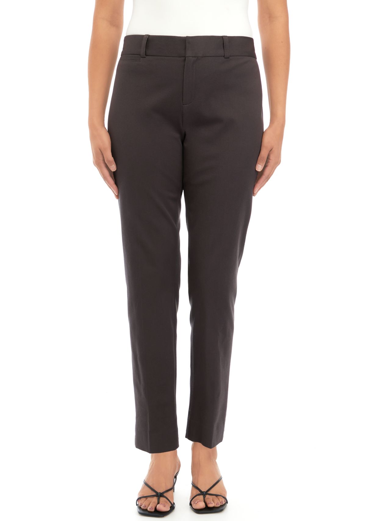 Womens Bistretch Fly Front Pants