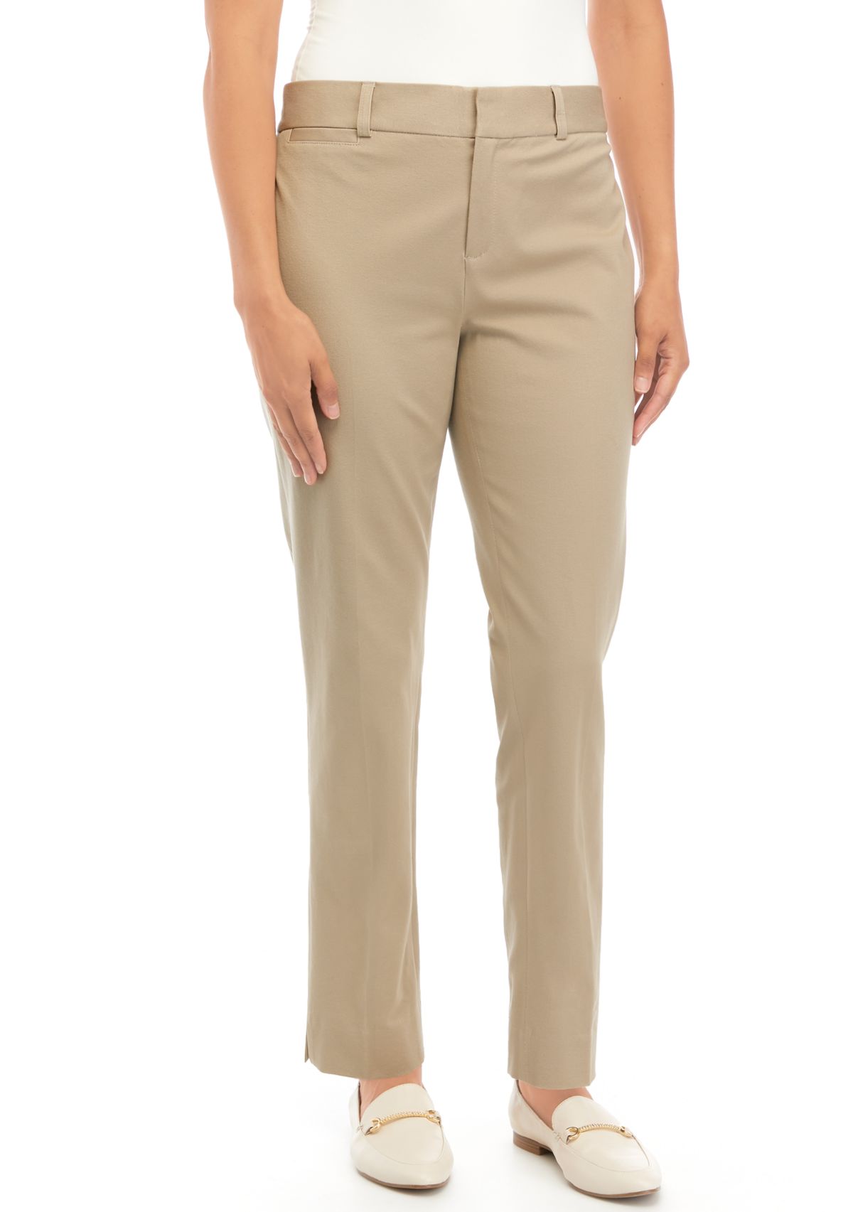 Womens Bistretch Fly Front Pants