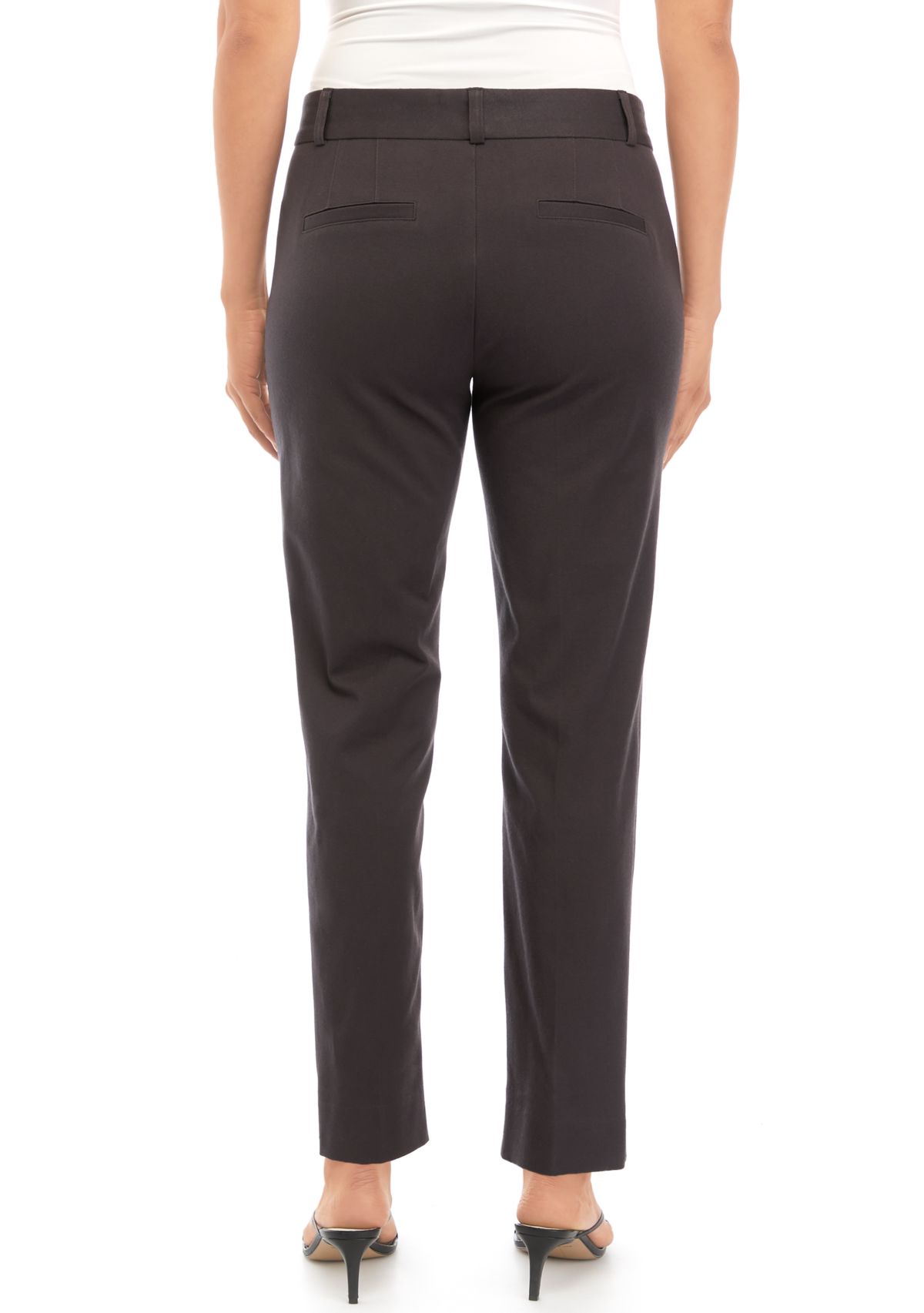 Womens Bistretch Fly Front Pants