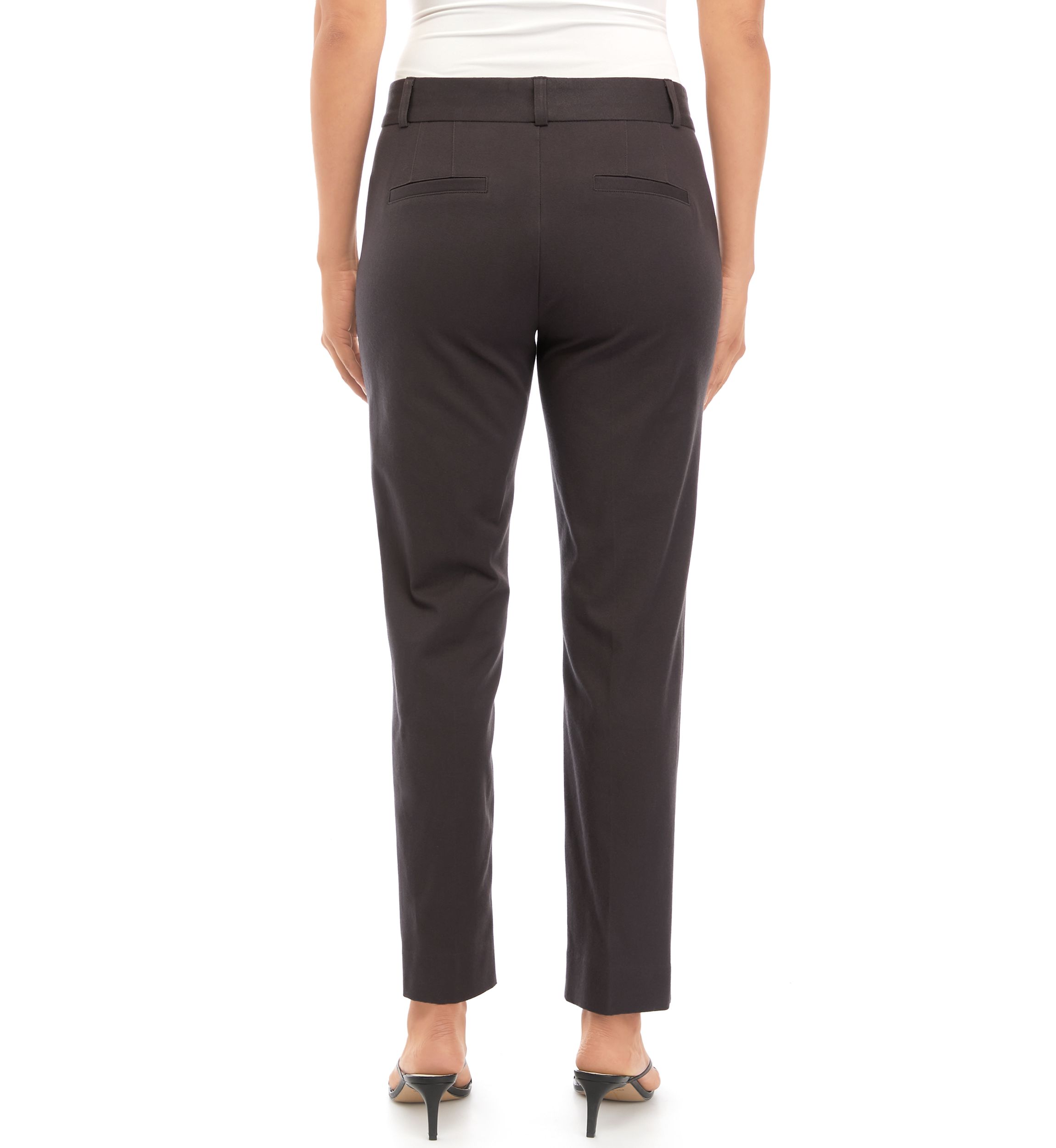 Womens Bistretch Fly Front Pants