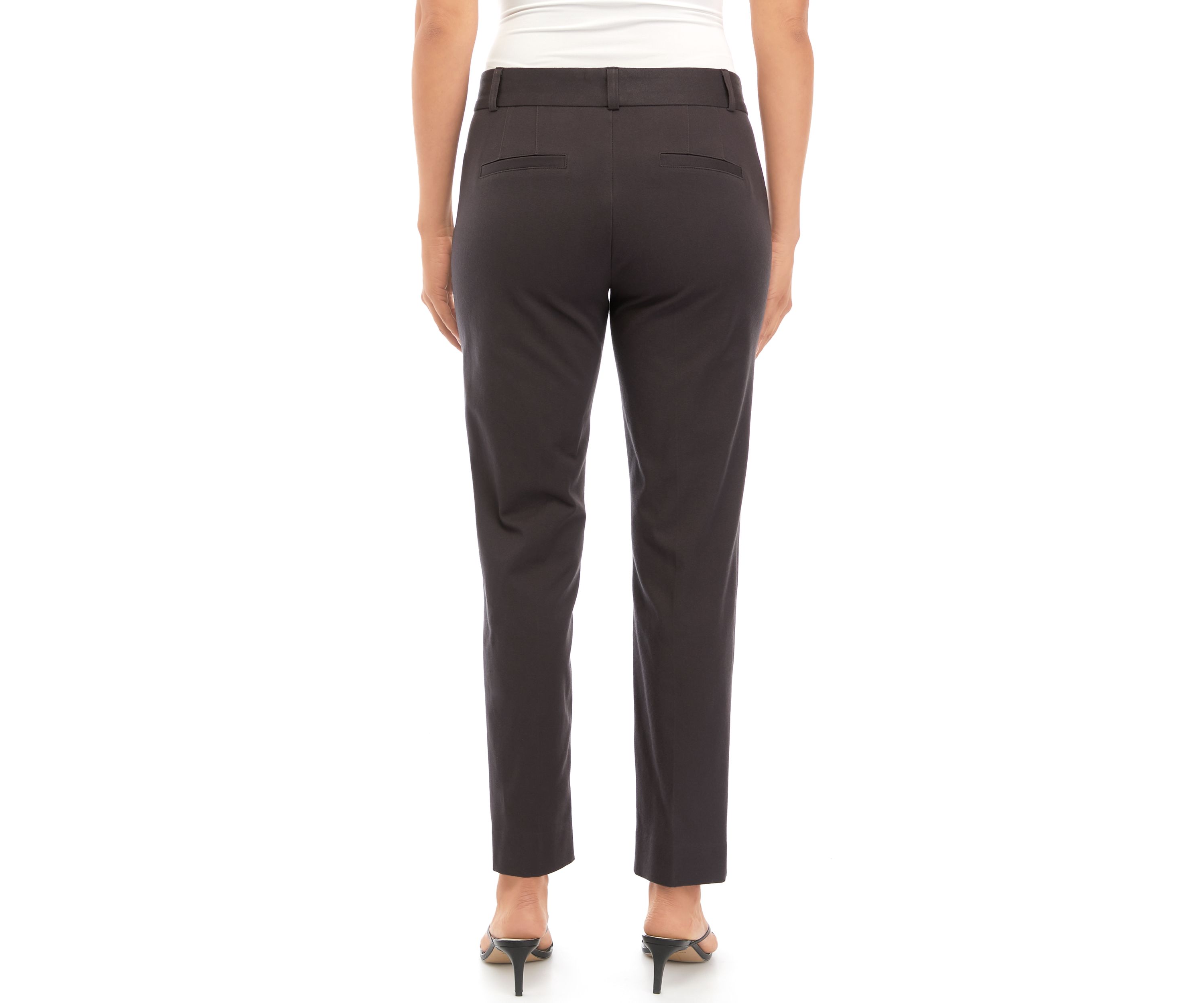 Womens Bistretch Fly Front Pants