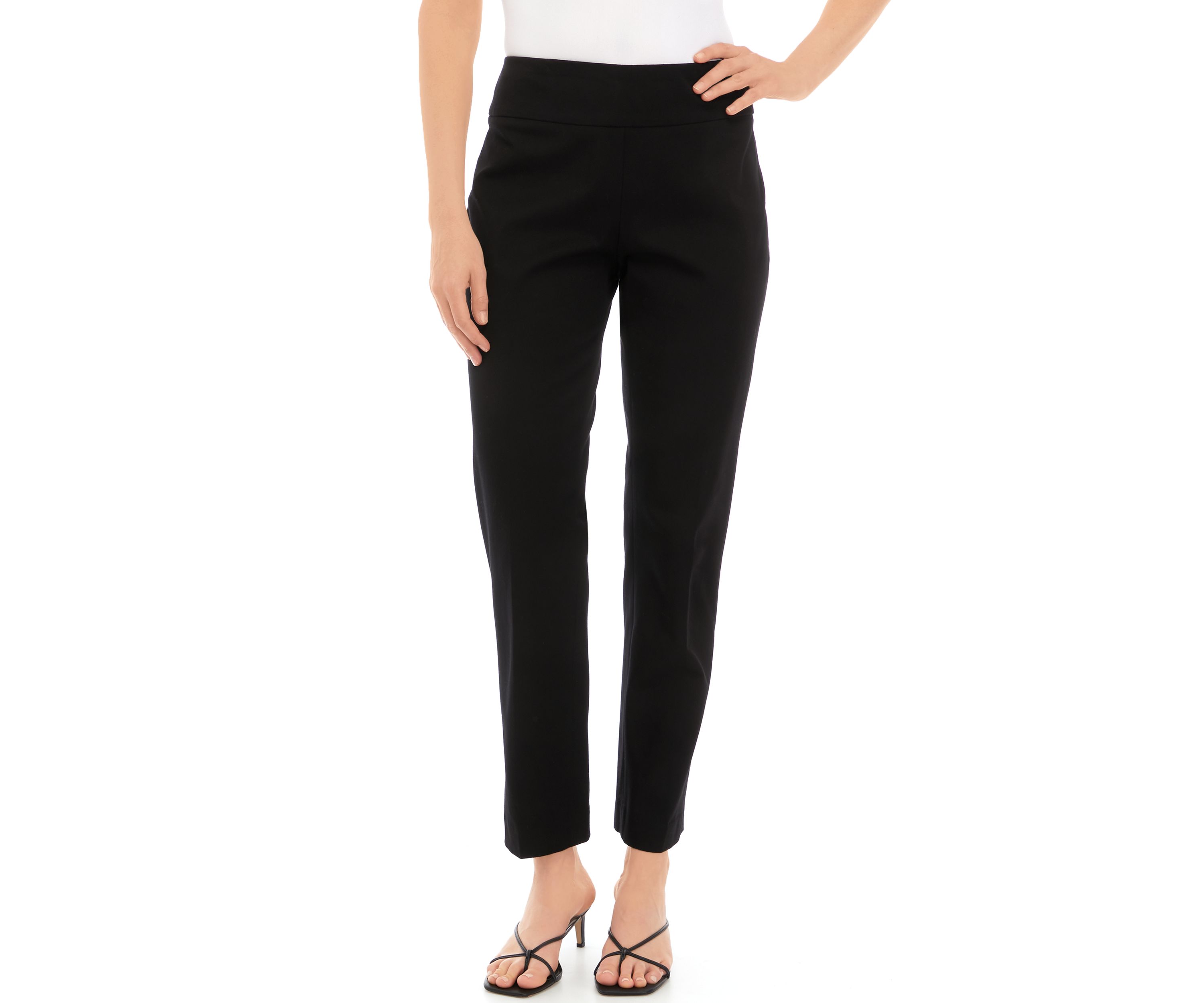 Womens Bistretch Pull On Pants - Short