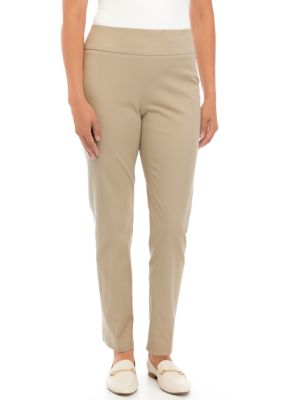 Crown & Ivy™ Women's Bistretch Pull On Pants - Short | belk