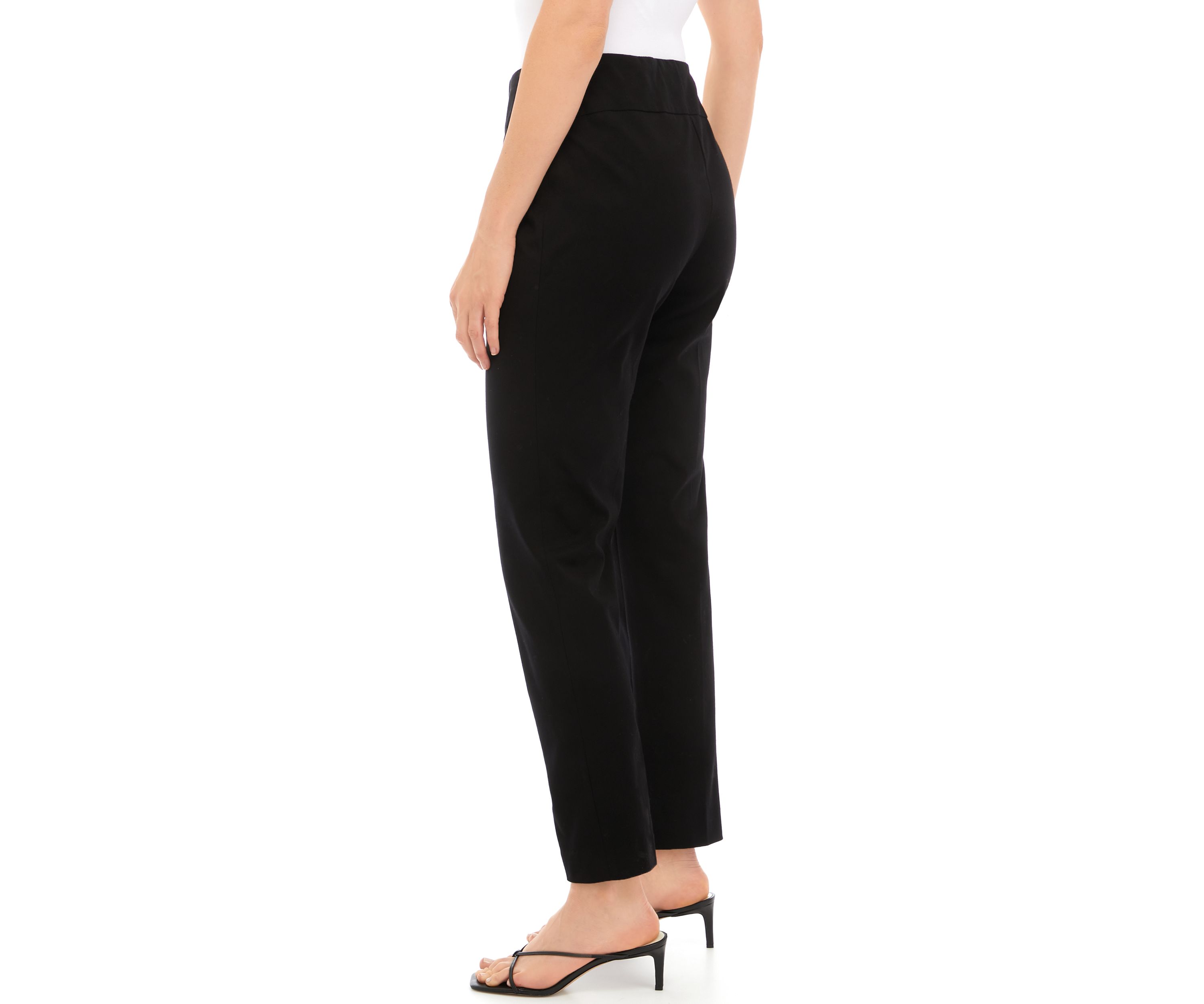 Womens Bistretch Pull On Pants - Short
