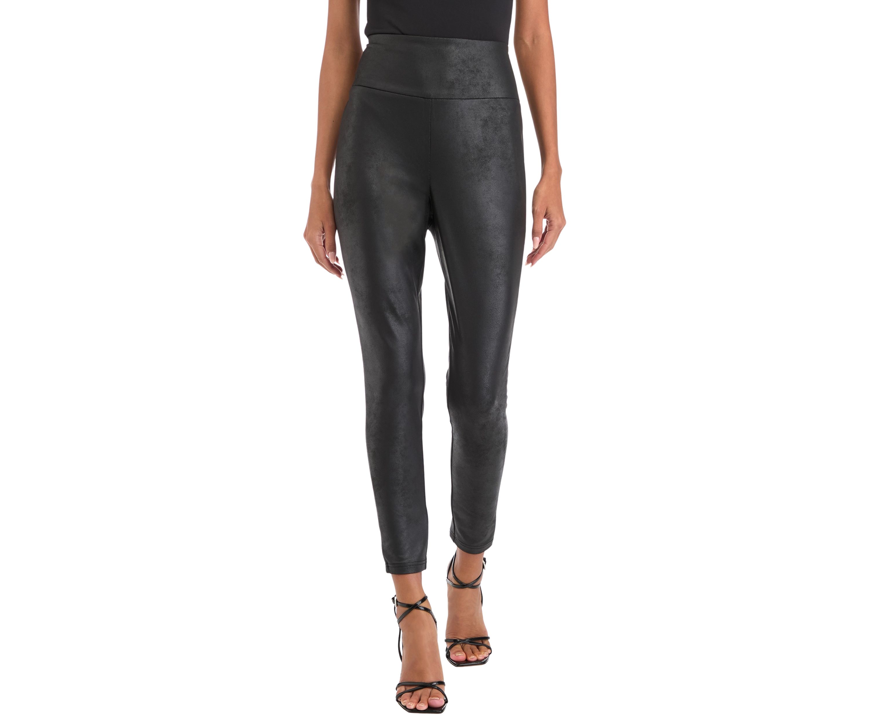 Petite Faux Leather Leggings 