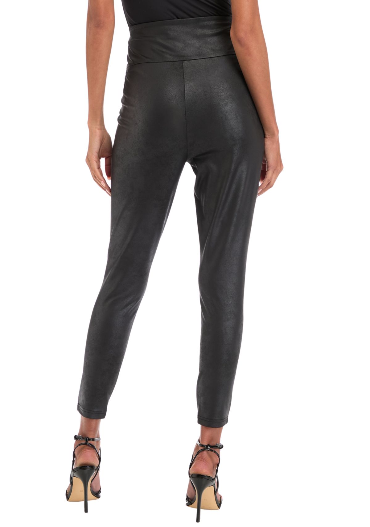 Petite Faux Leather Leggings 