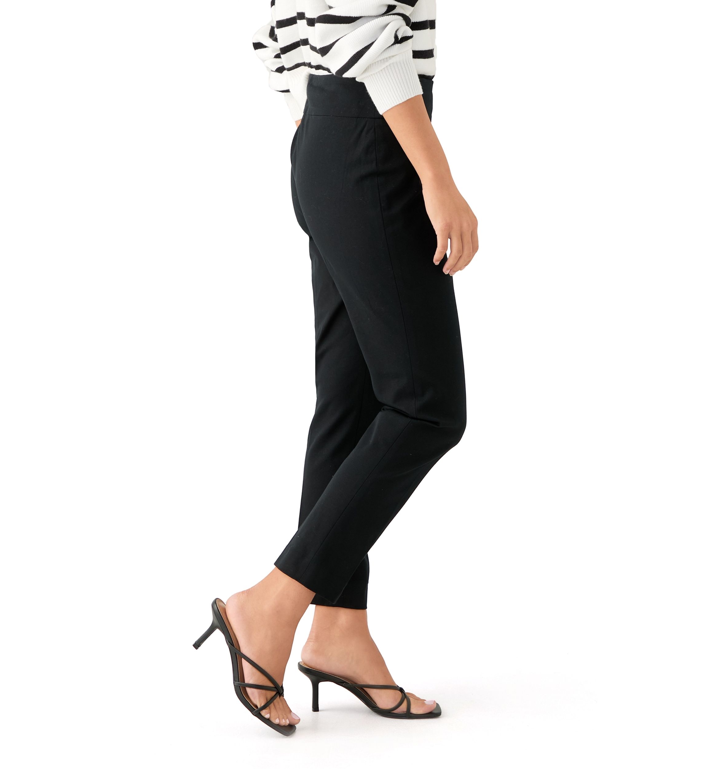 Petite Bi Stretch Pull On Pants