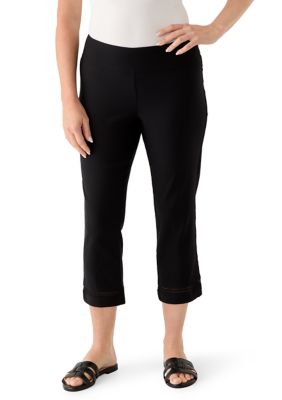 Crown & Ivy Women's Petite Millennium Capri Pants