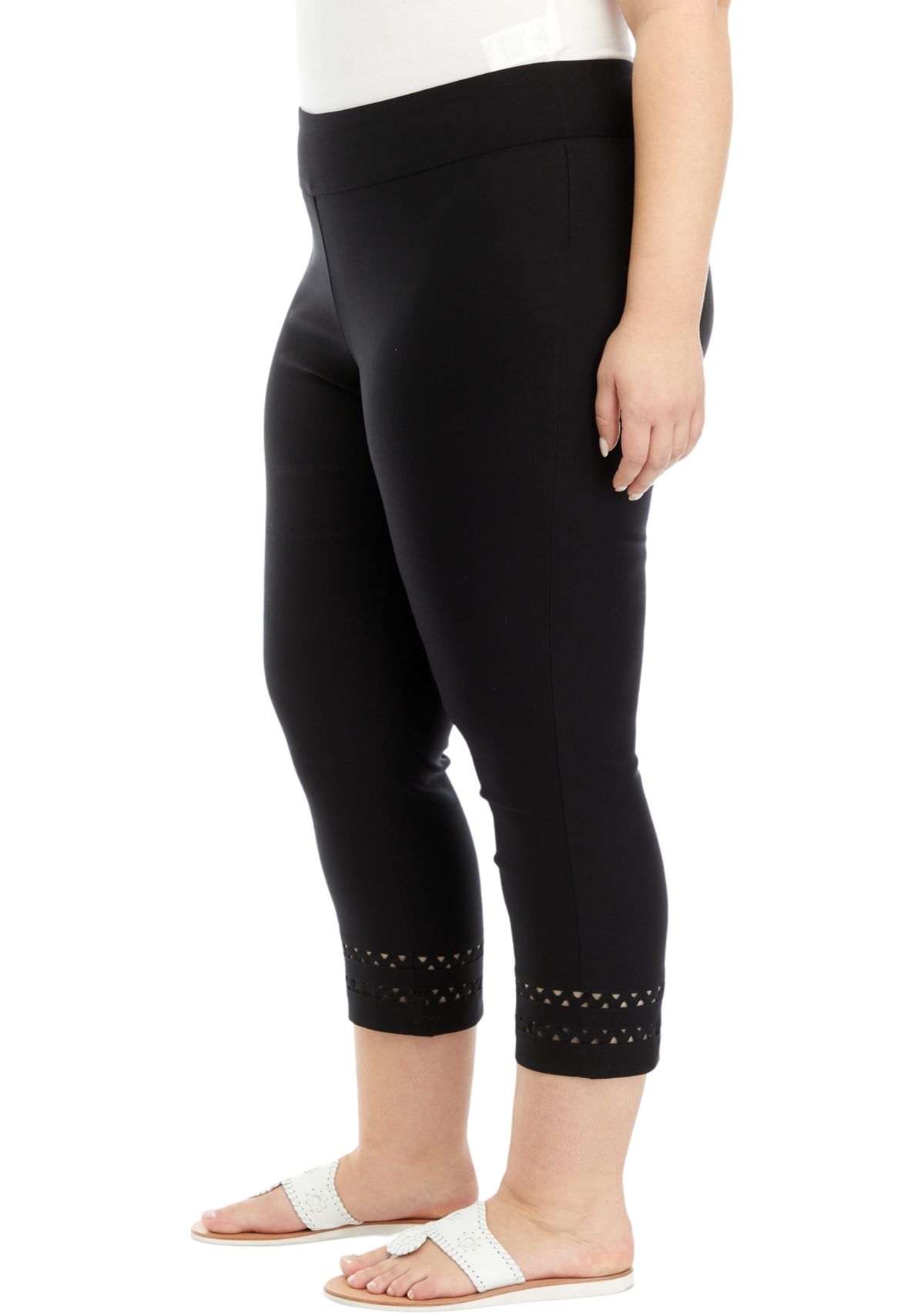 Plus Size Millennium Capri Pants