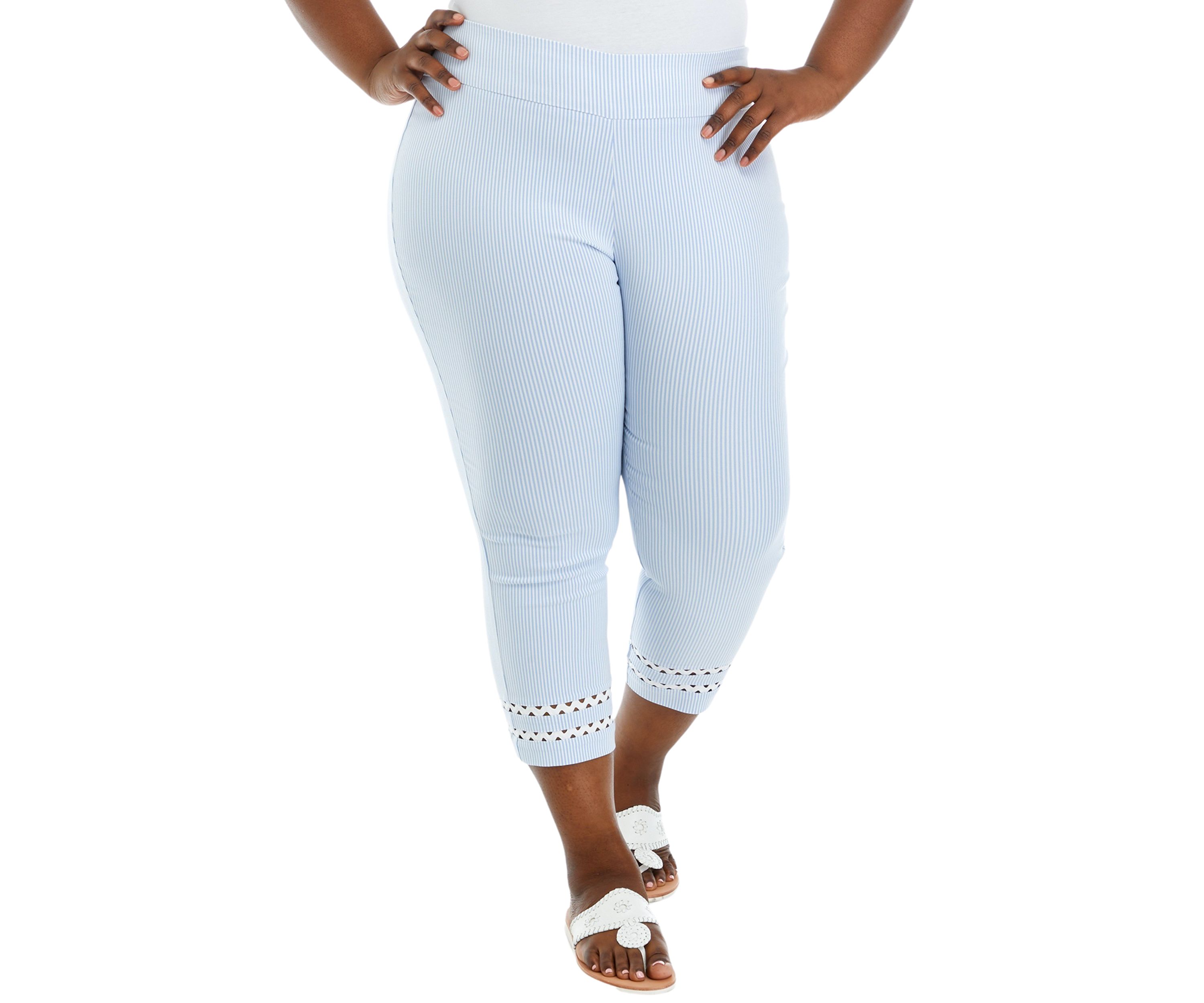 Plus Size Millennium Capri Pants