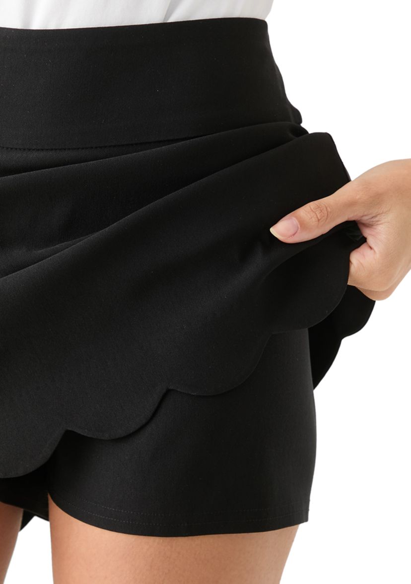 Petite Scallop Millennium Skort 