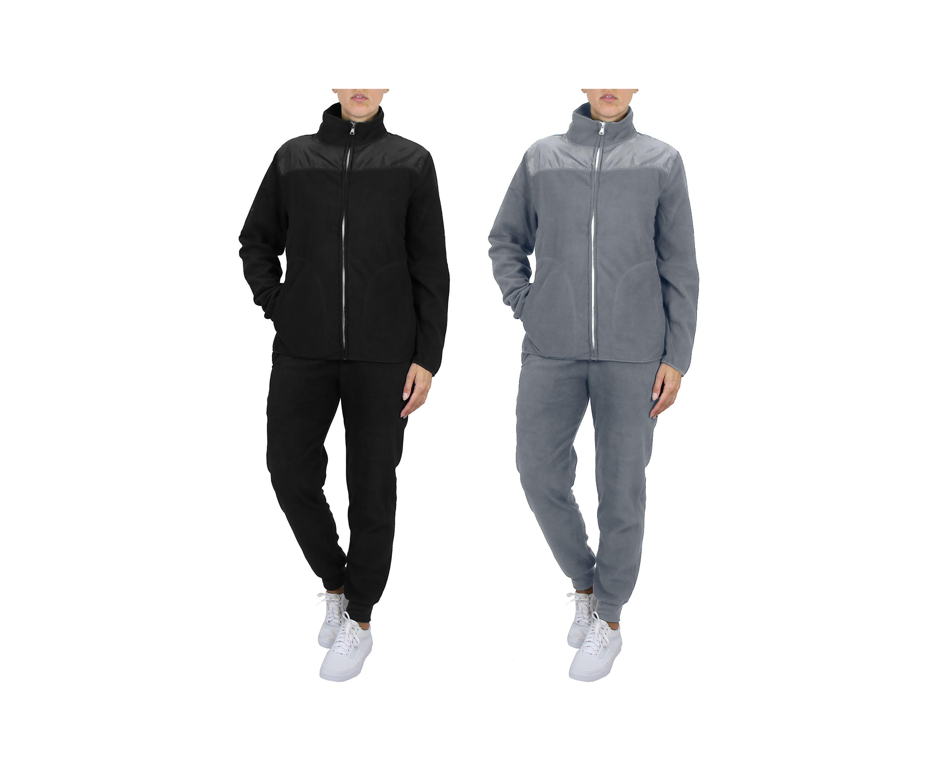 Womens Fashion Polar Fleece Matching Sets - 2 Pack