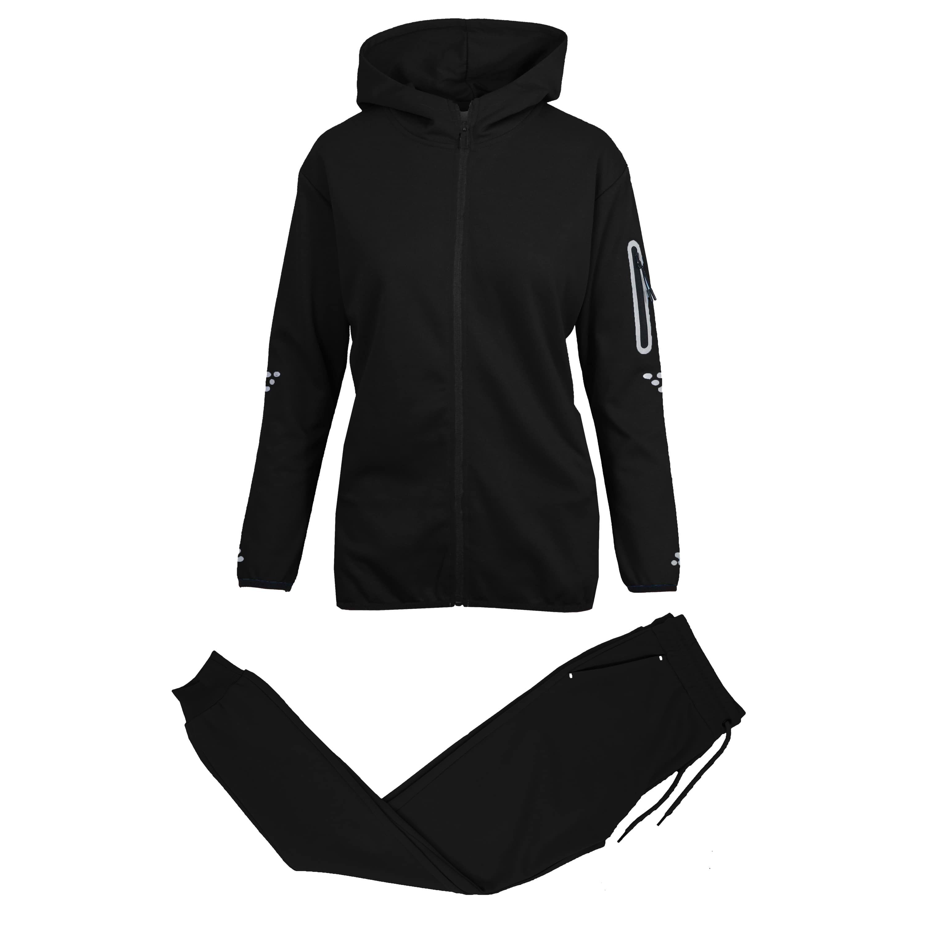 Junior Tech Fleece 2-Piece Set - Zipper Hoodie & Jogger Sweatpants, Soft Cotton Blend, Stylish & Comfortable