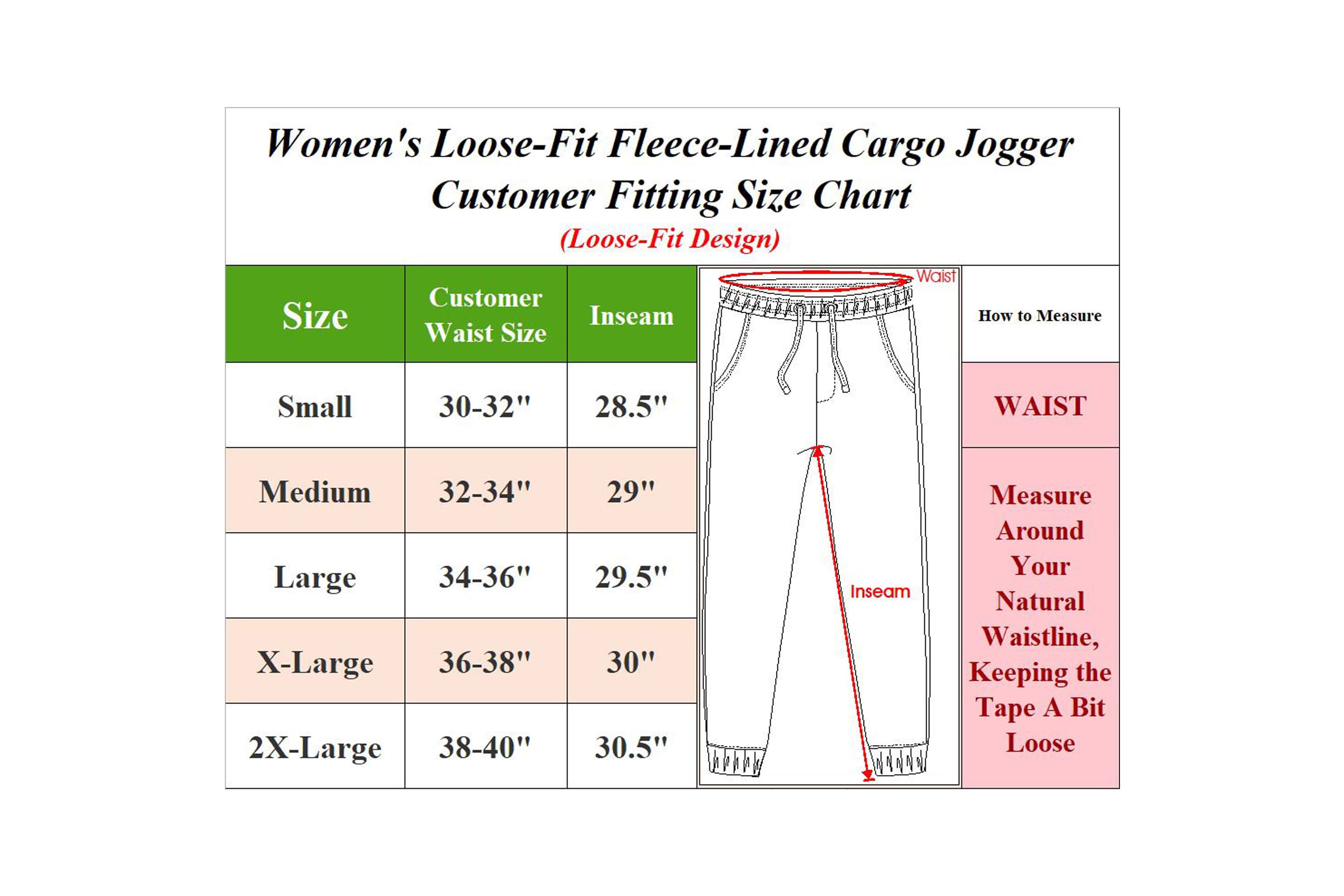 Blue Ice Womens Loose Fit  Fleece Jogger Sweatpants with Velcro Cargo Pockets- 3 Pack