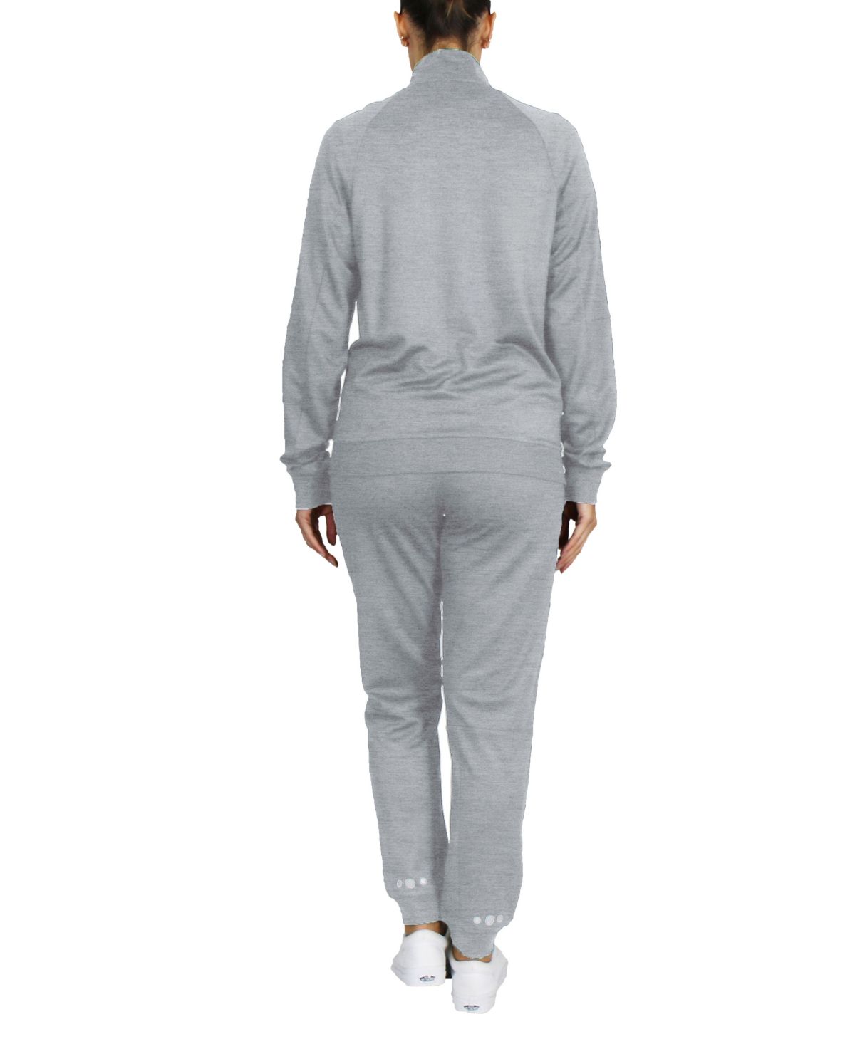 Women’s  Moisture Wicking Performance Active Track Jacket & Jogger 2-Piece Set