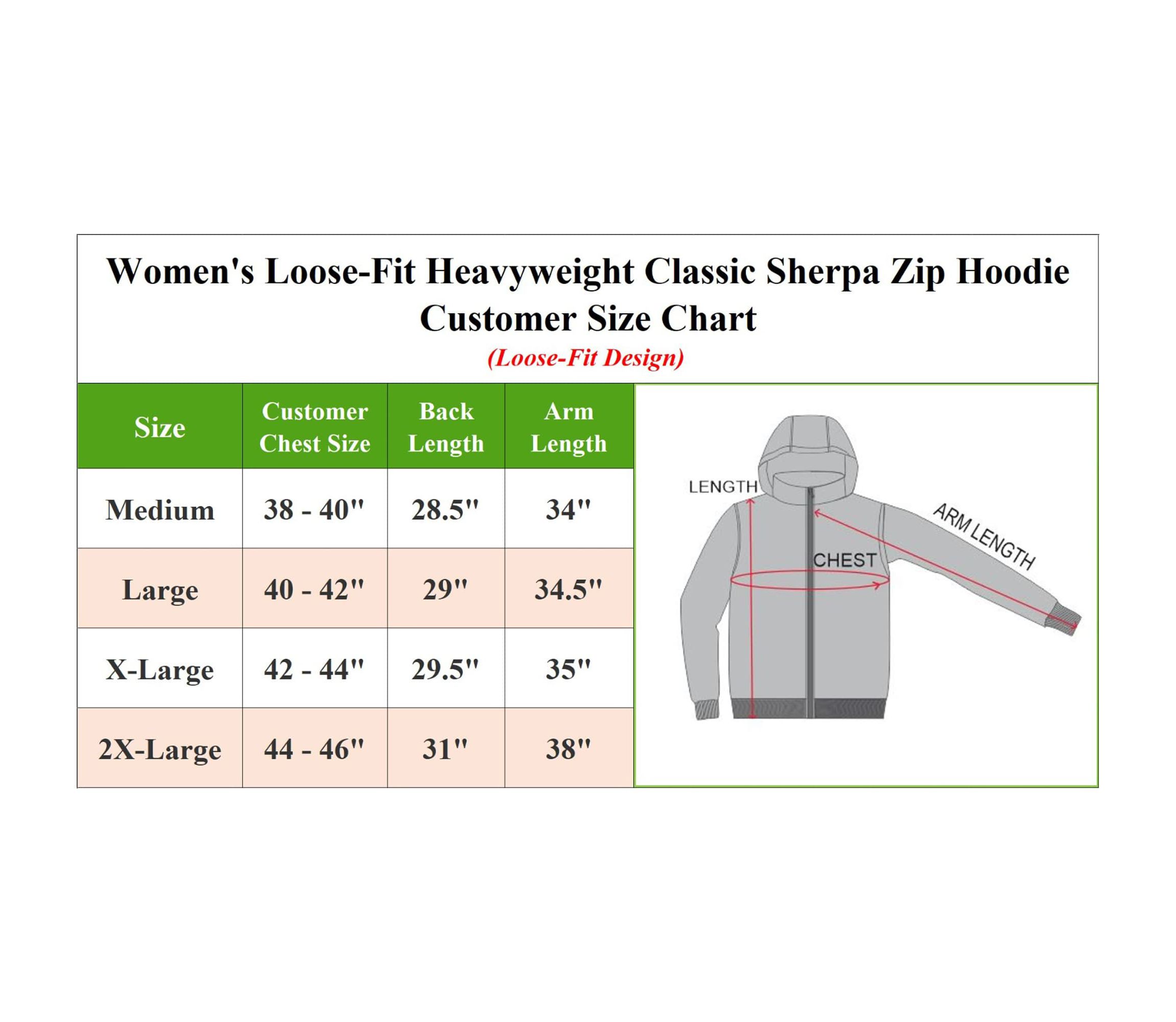Womens Sherpa Hoodie-2 Pack